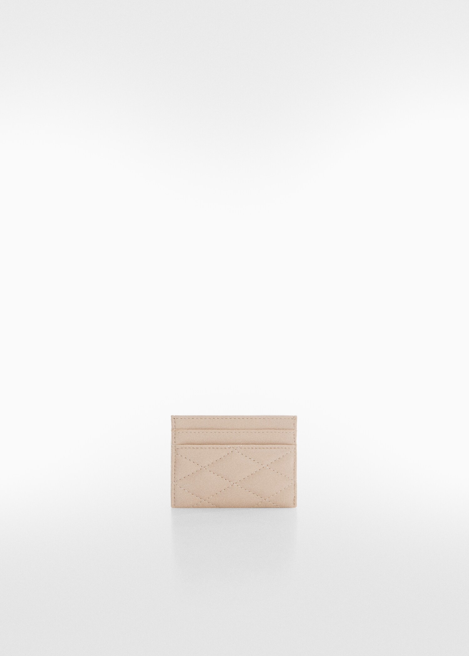 Quilted cardholder with logo - Details of the article 2