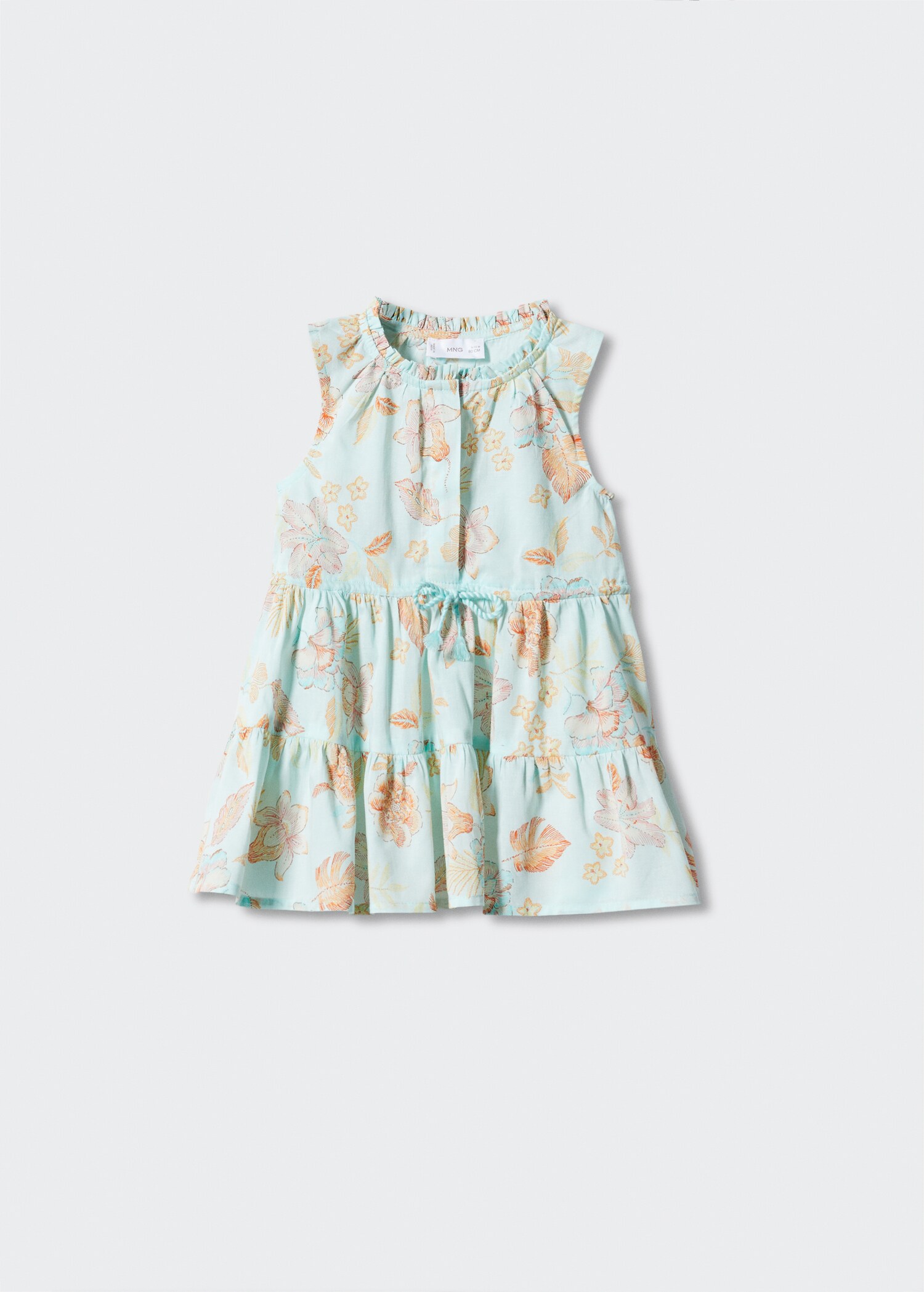 Vestido algodón flores - Artículo sin modelo