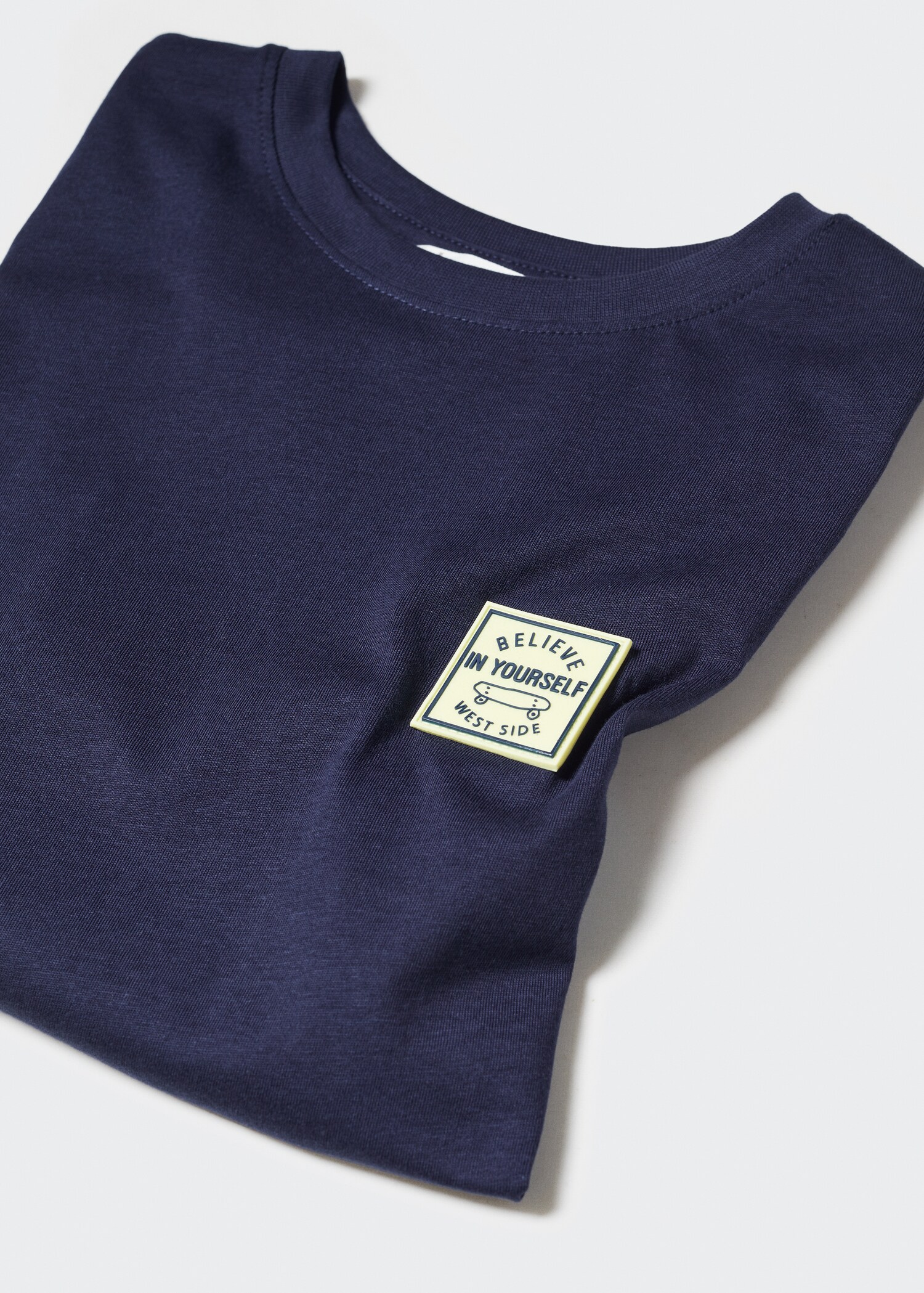 Bedrucktes Baumwoll-T-Shirt - Detail des Artikels 8