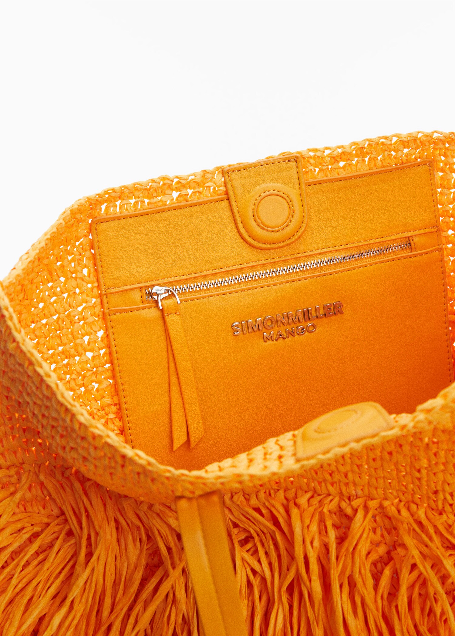  Maxi fringed natural fiber bag - Details of the article 2