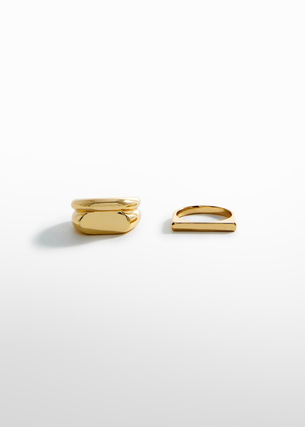 Set of signet rings Women MANGO Myanmar
