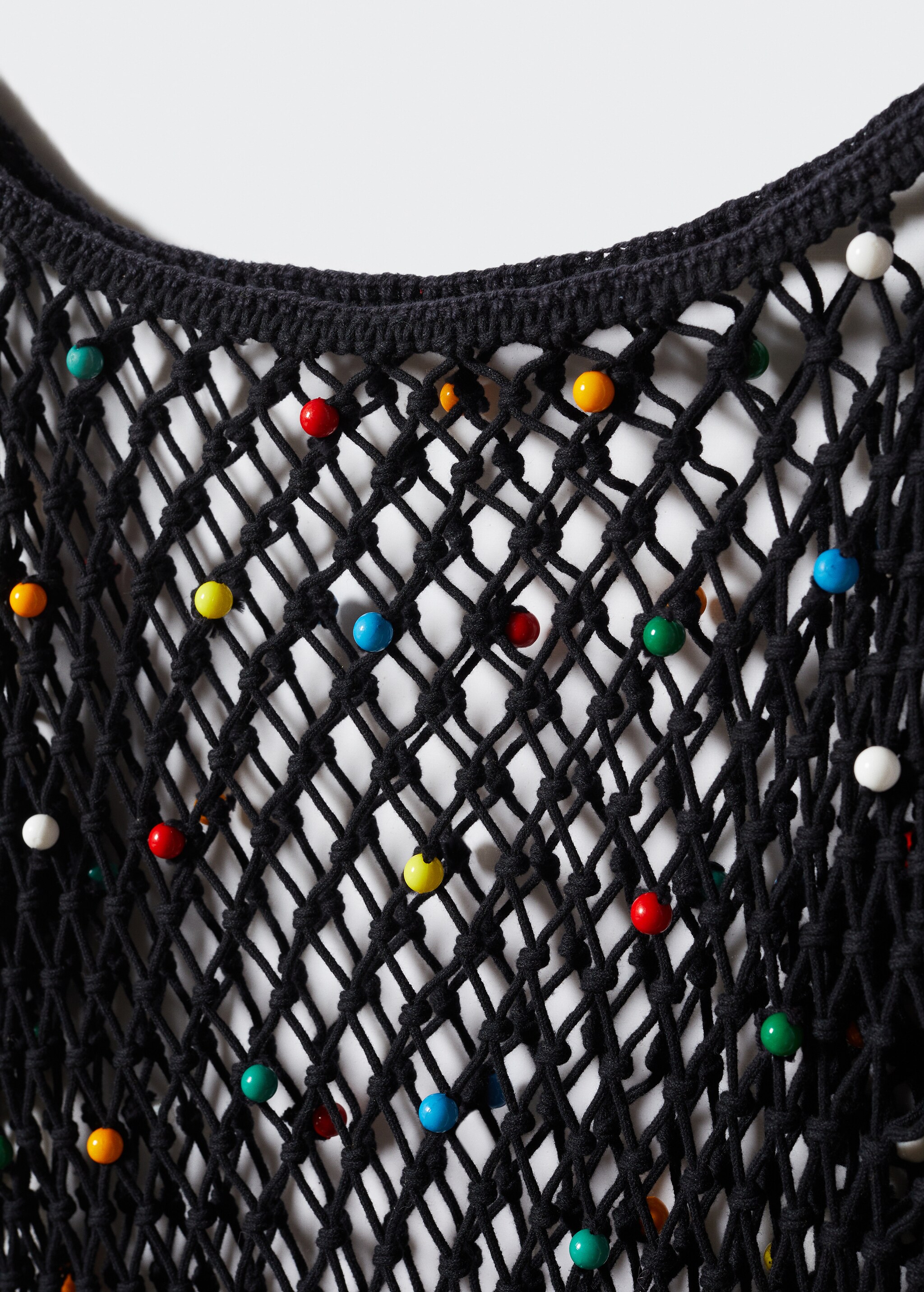 Mesh dress with bead detail - Λεπτομέρεια του προϊόντος 8