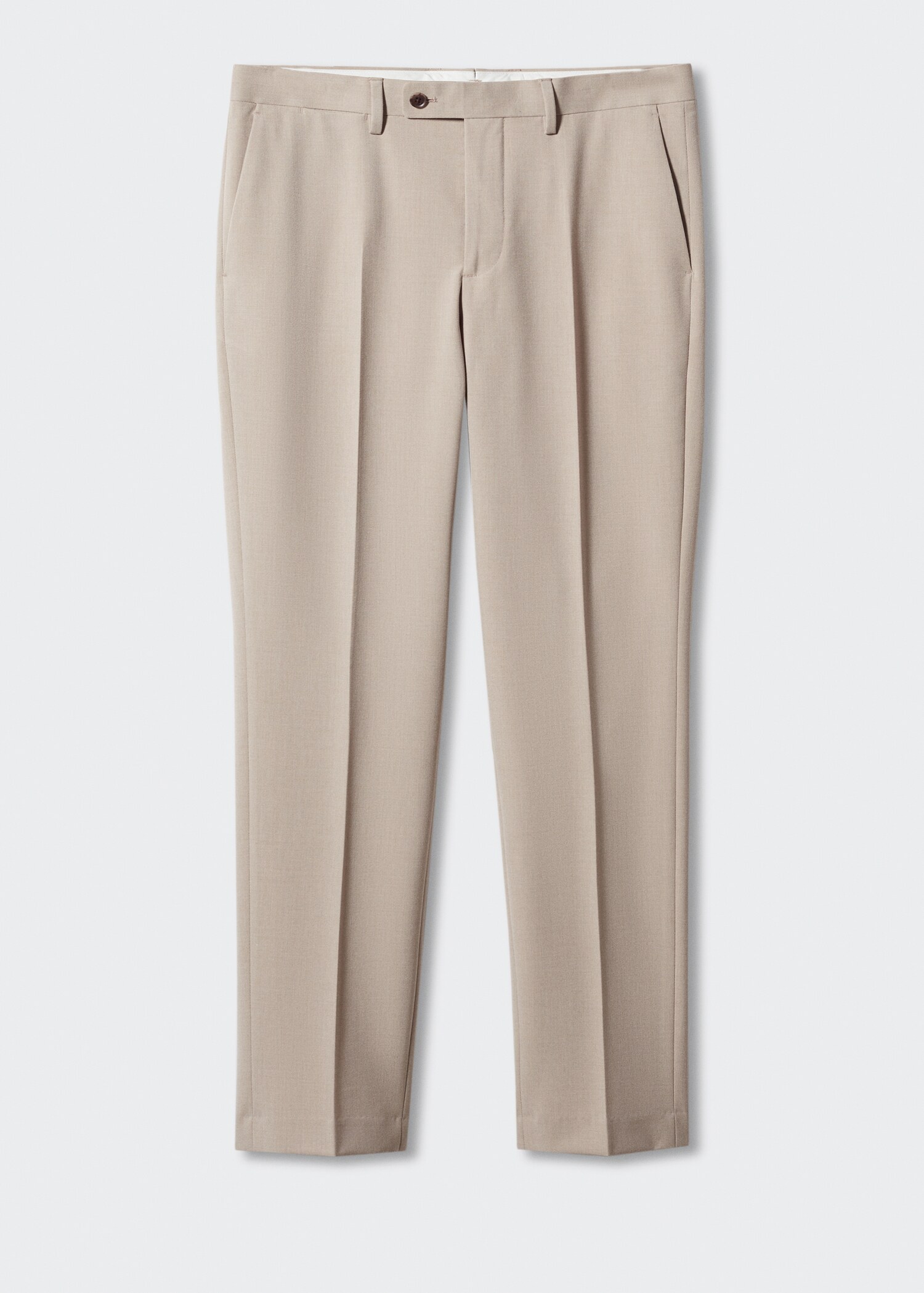 Pantaloni completo slim-fit tessuto comfort stretch - Articolo senza modello