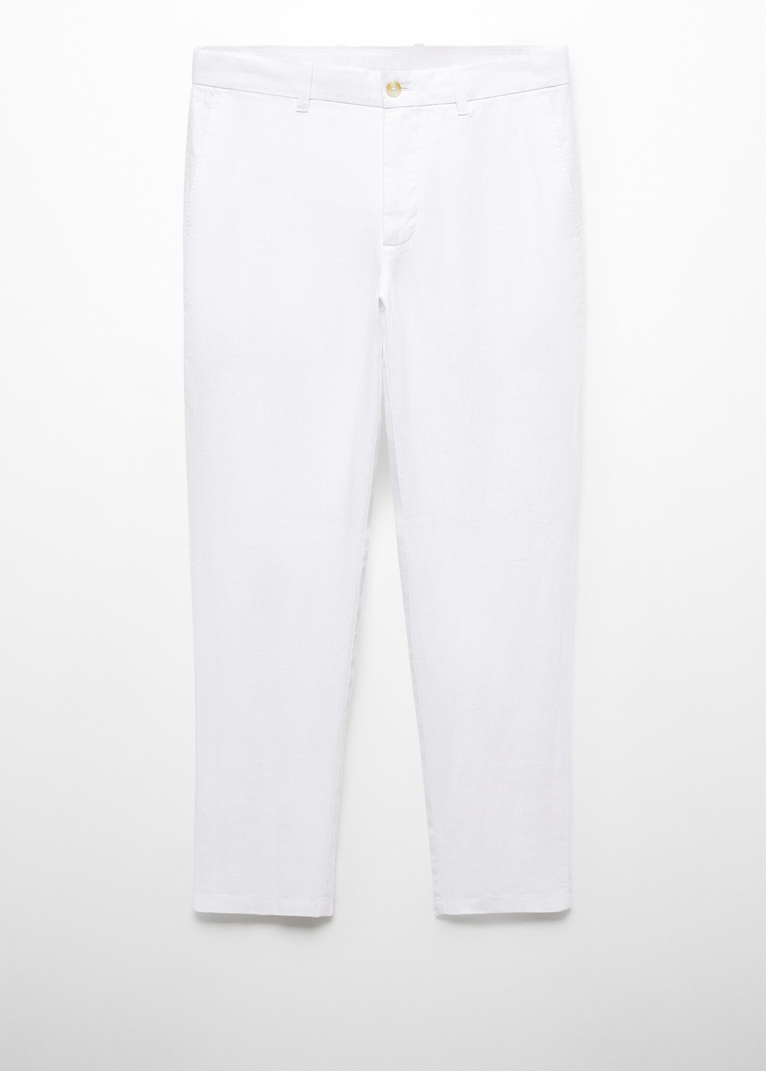 Pantalon 100 % lin slim fit - Article sans modèle