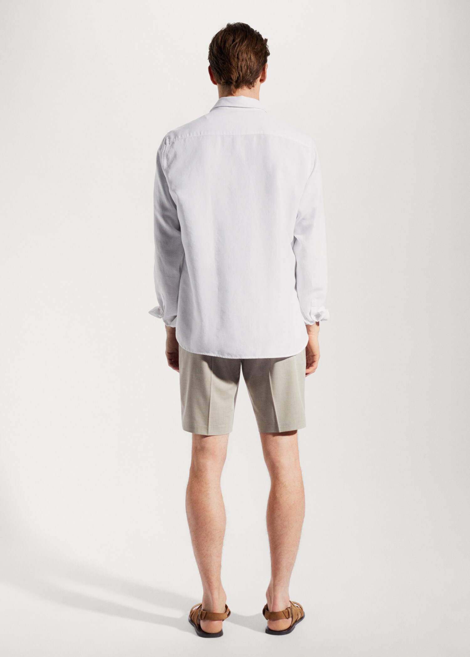 Chemise légère Tencel-lin - Verso de l’article
