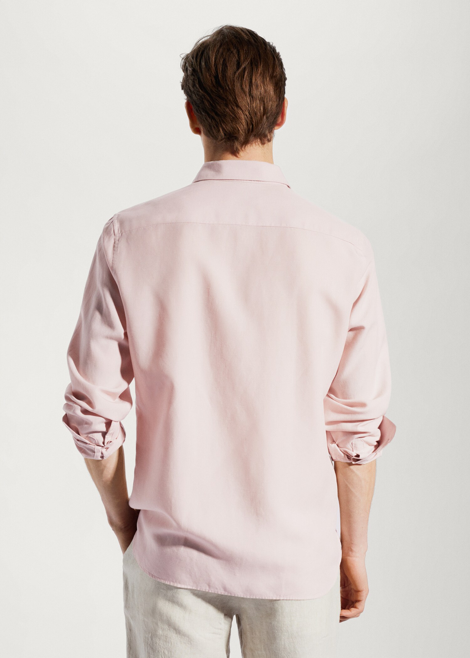 Chemise légère Tencel-lin - Verso de l’article