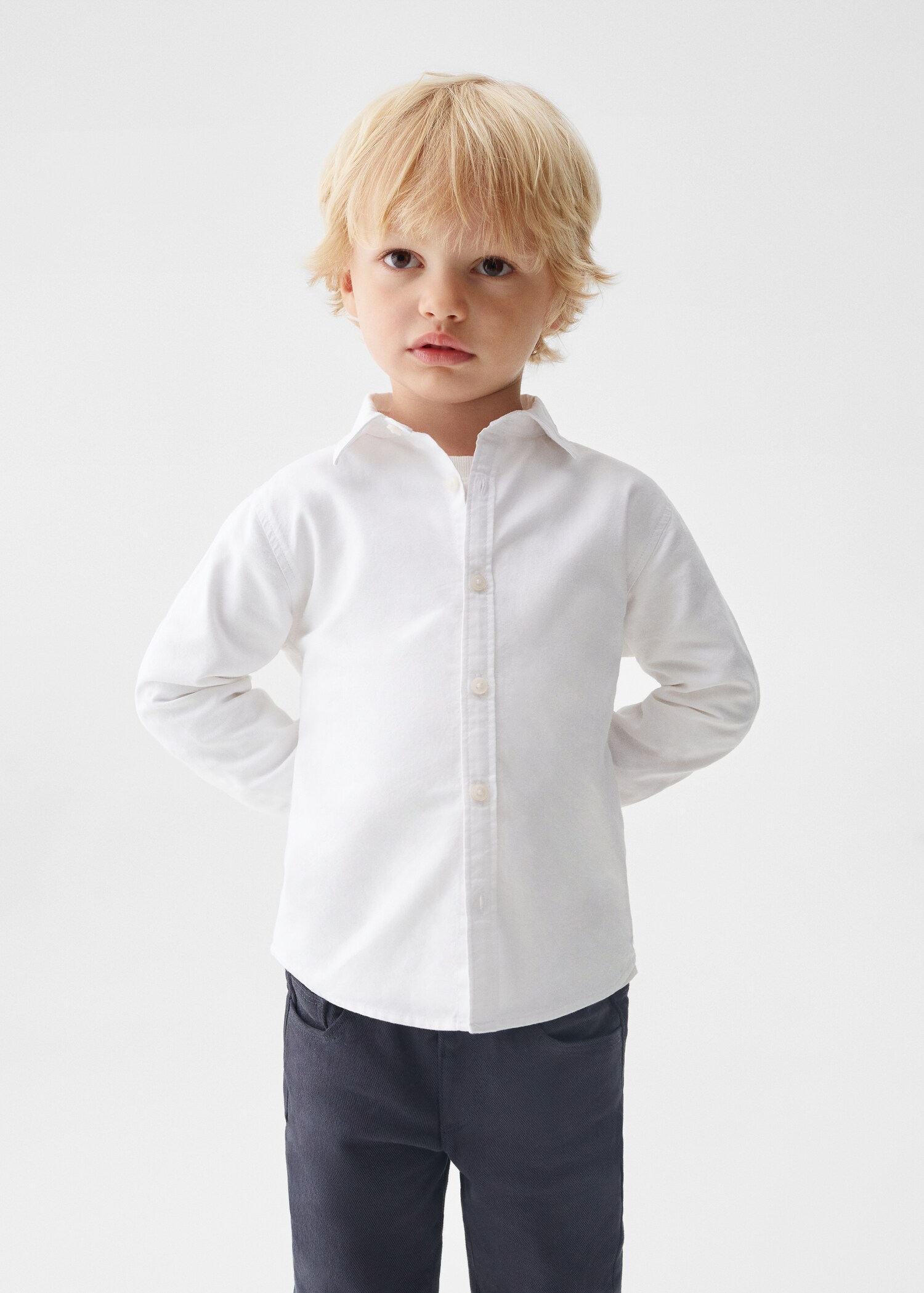 Oxford cotton shirt - Middenvlak