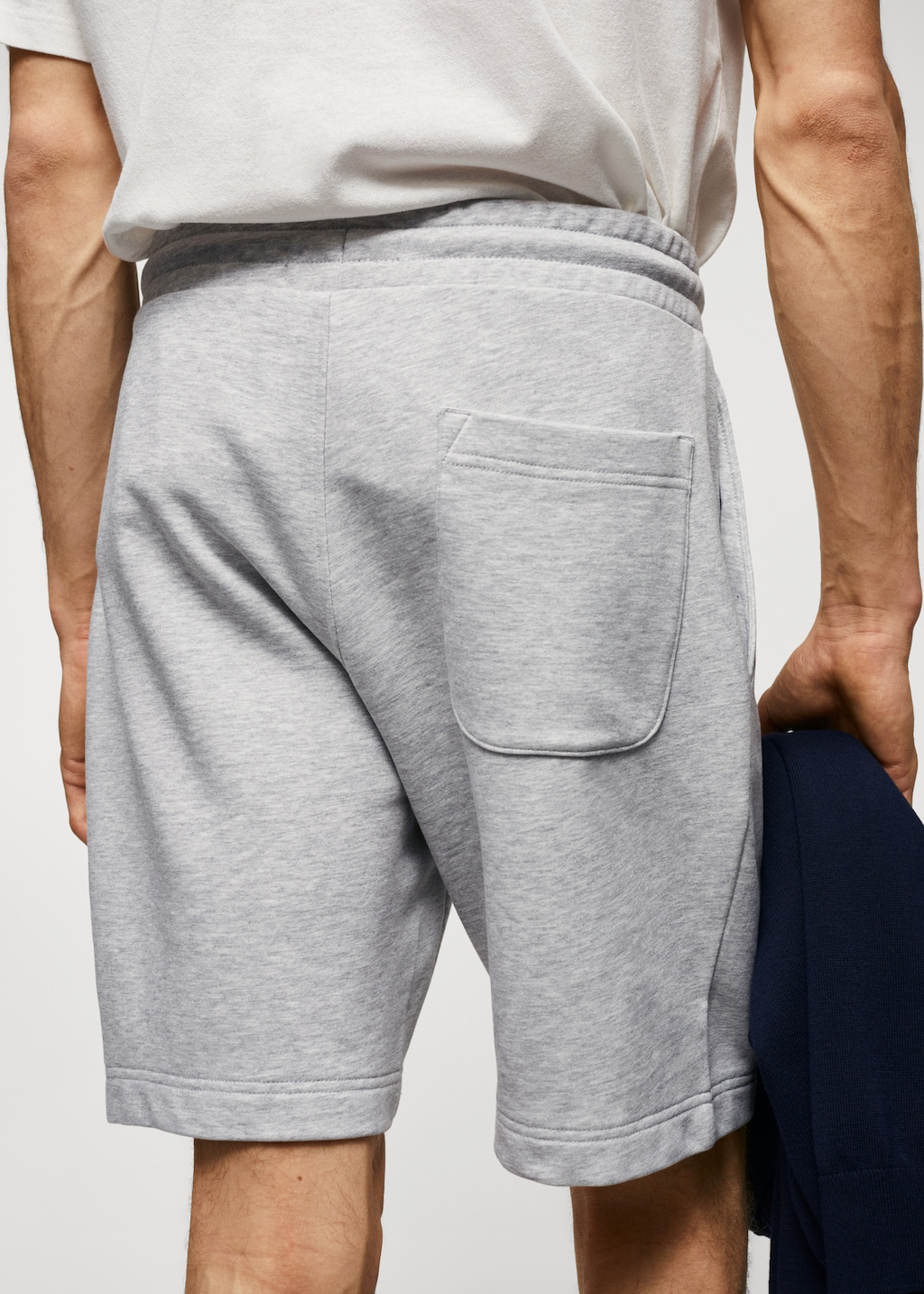 Jogger cotton Bermuda shorts - Men | MANGO Niger