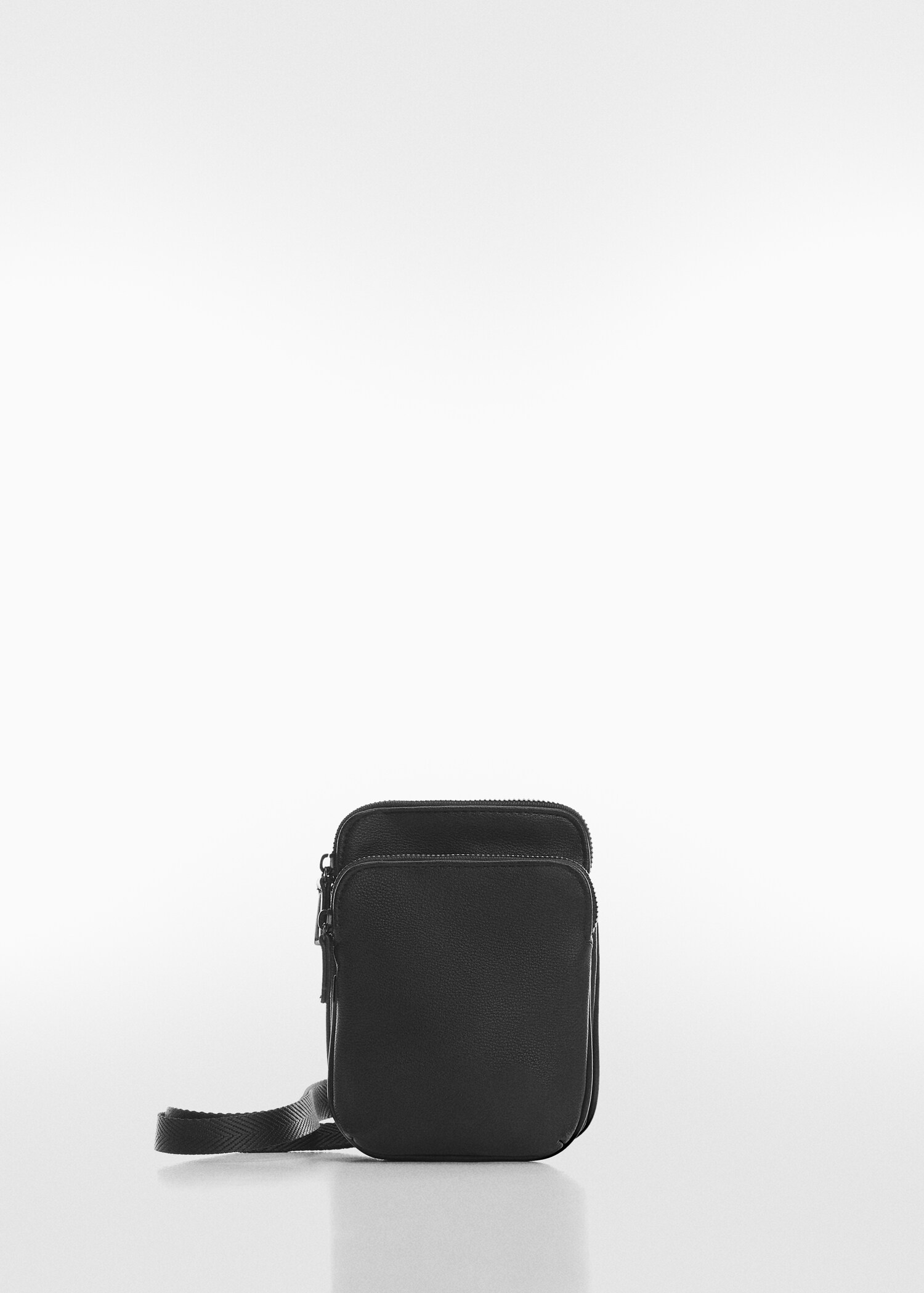 Mini leather-effect shoulder bag - Article without model