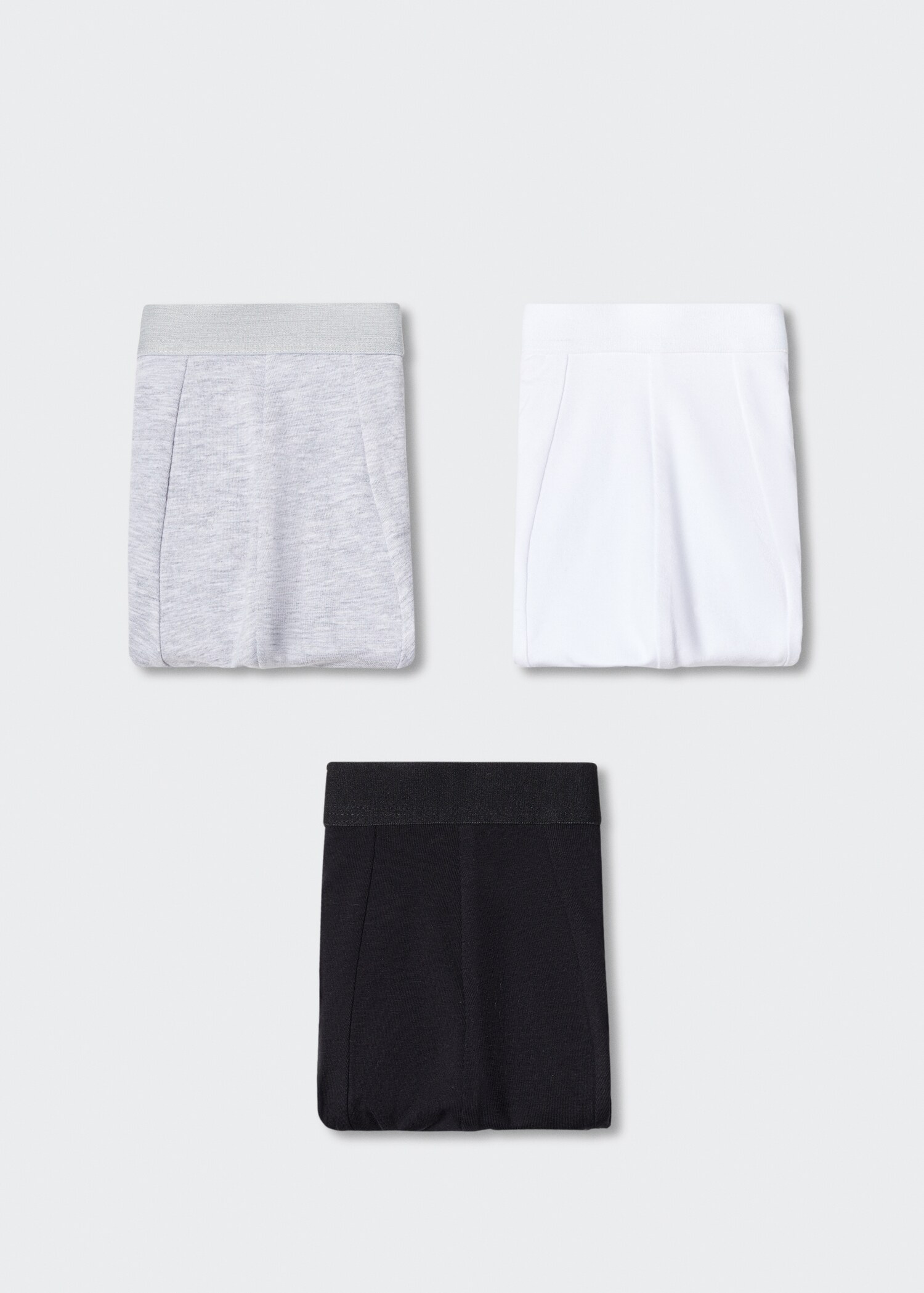 3-pack cotton boxers - Article without model