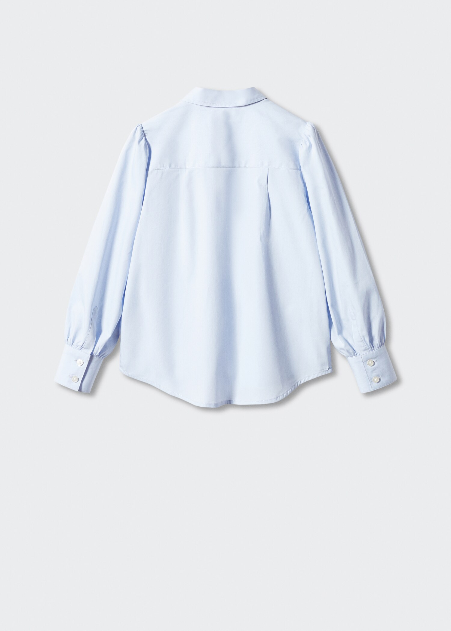 Cotton shirt - Reverse of the article