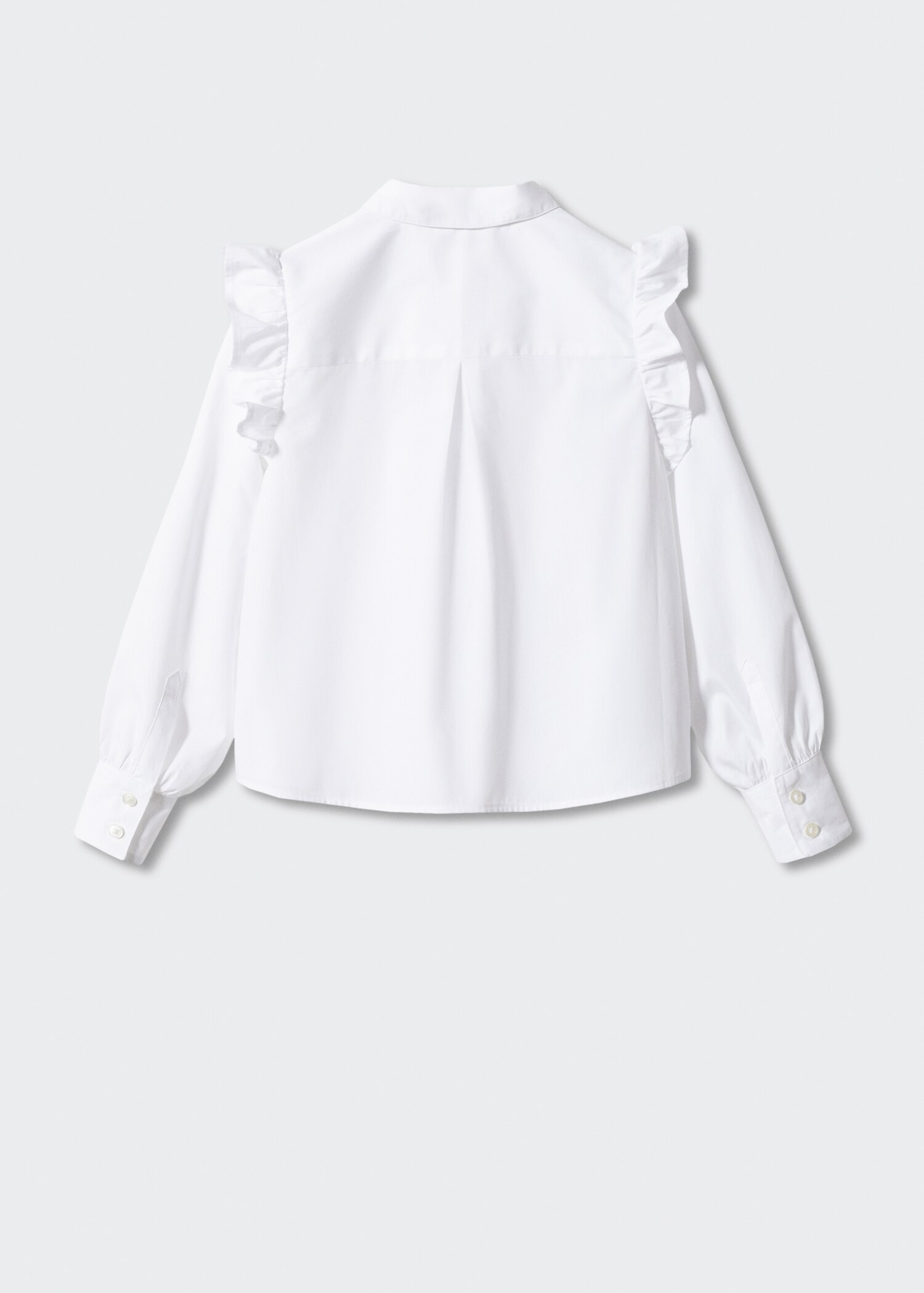 Camisa algodón volantes - Reverso del artículo