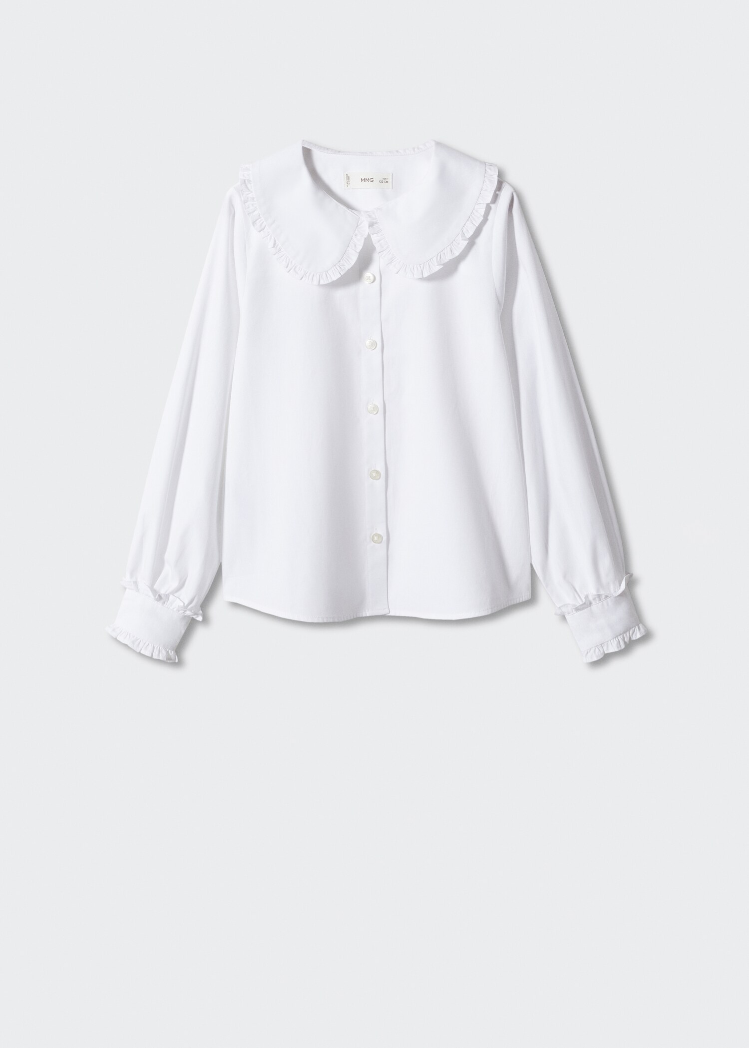 Double baby-collar shirt - Article without model
