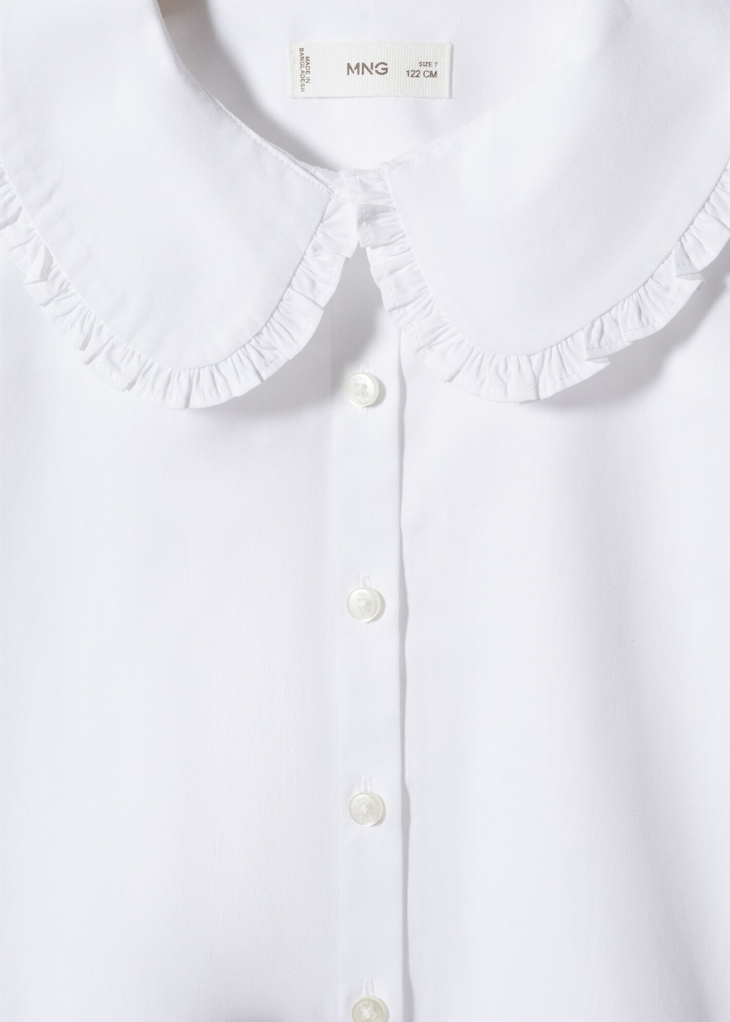 Double baby-collar shirt - Details of the article 8