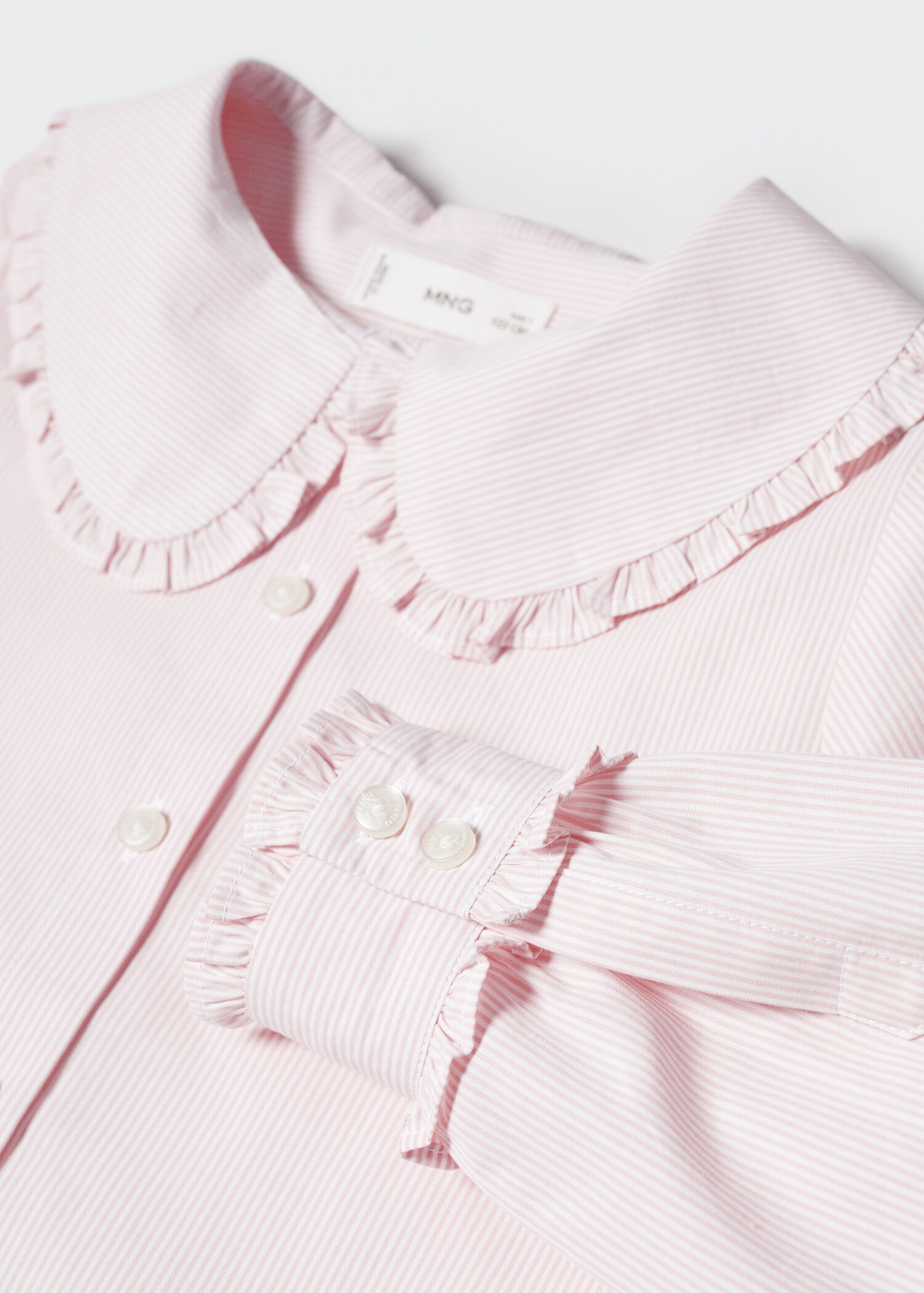 Double baby-collar shirt - Details of the article 8