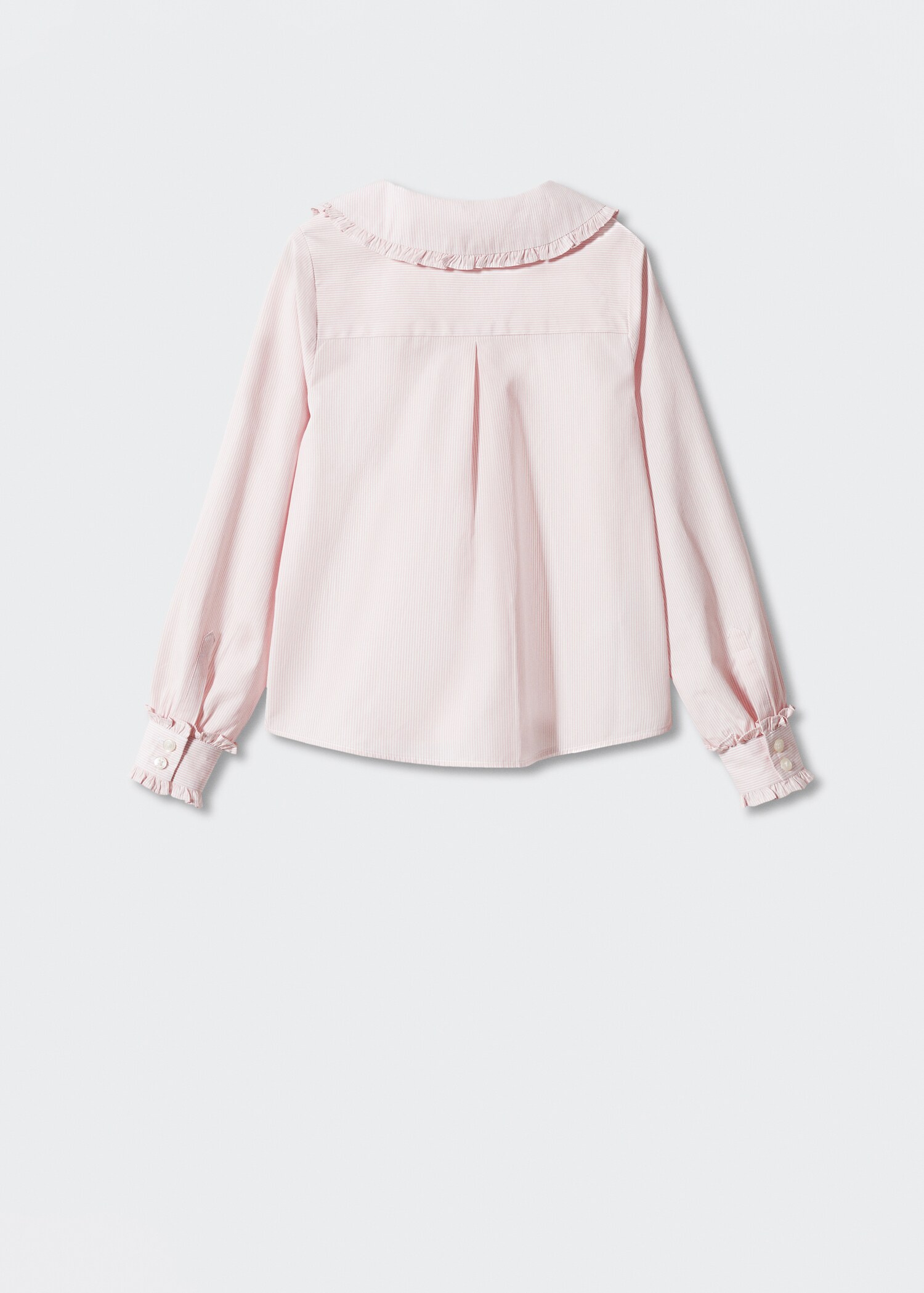 Double baby-collar shirt - Reverse of the article