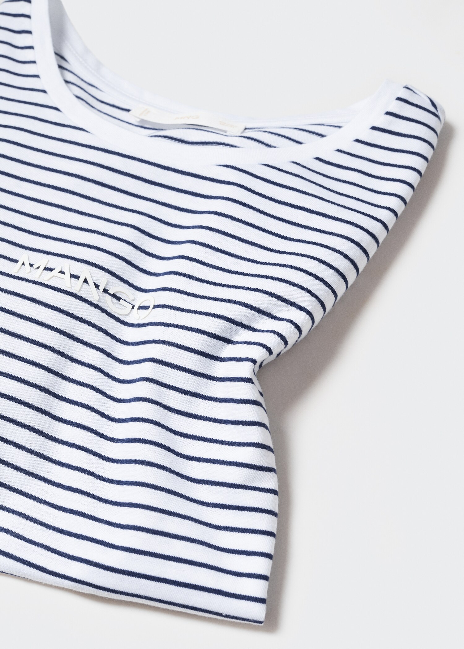 Striped logo T-shirt - Details of the article 8