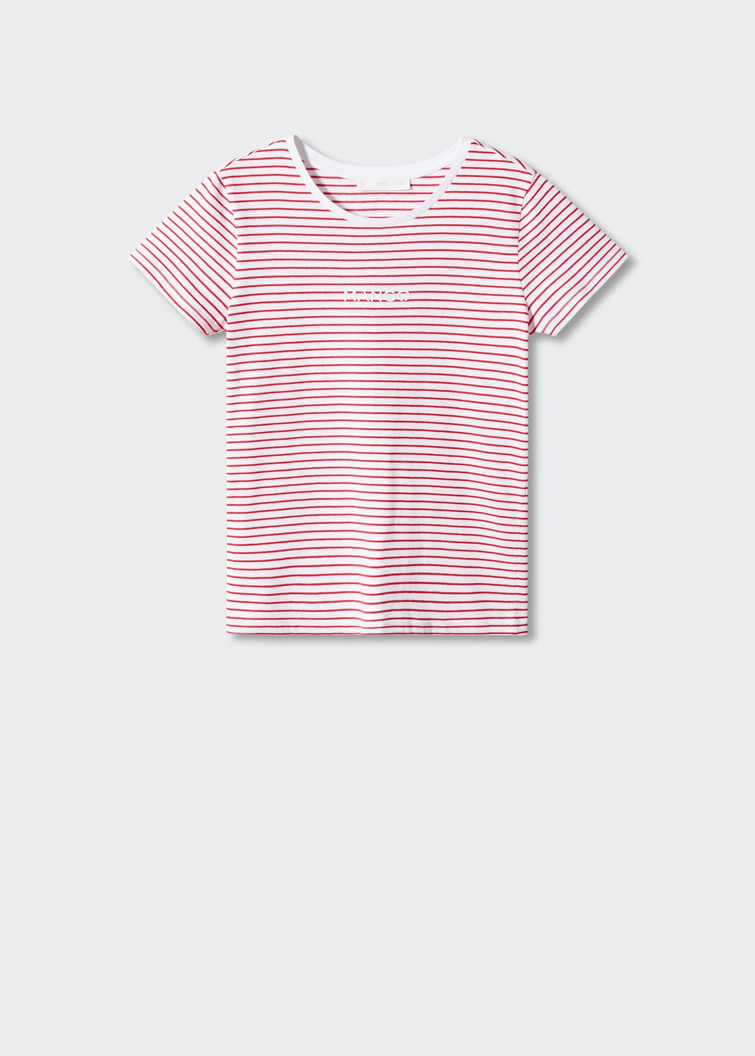 Striped logo T-shirt - Article without model