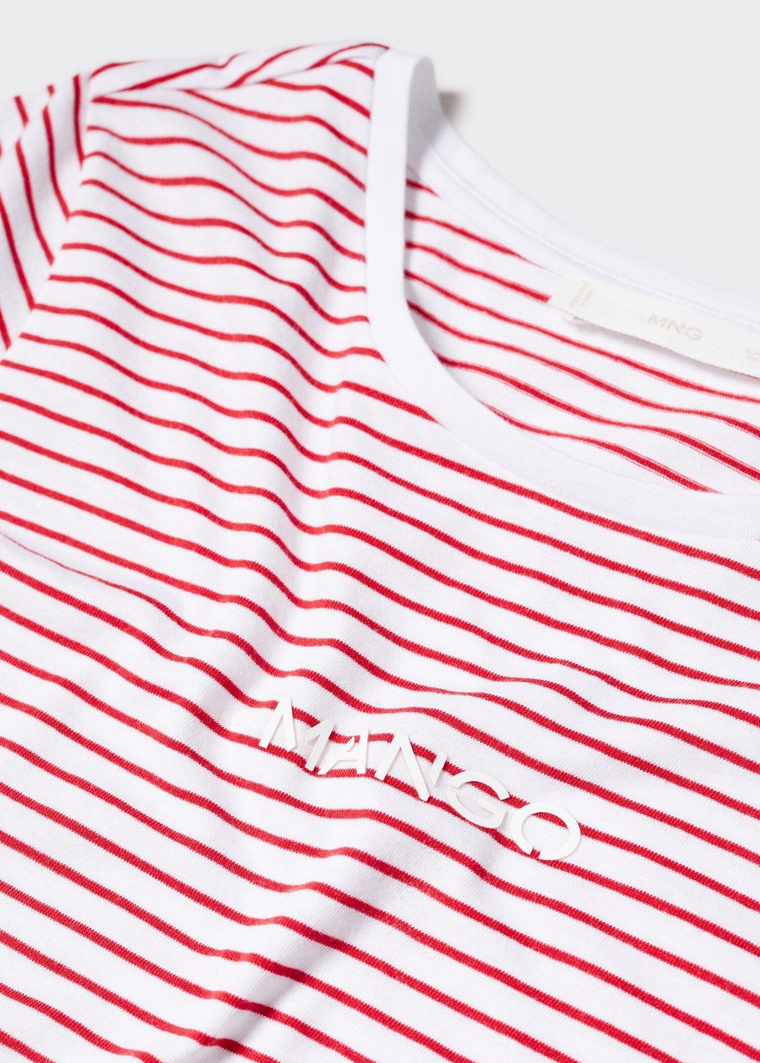Striped logo T-shirt - Details of the article 8
