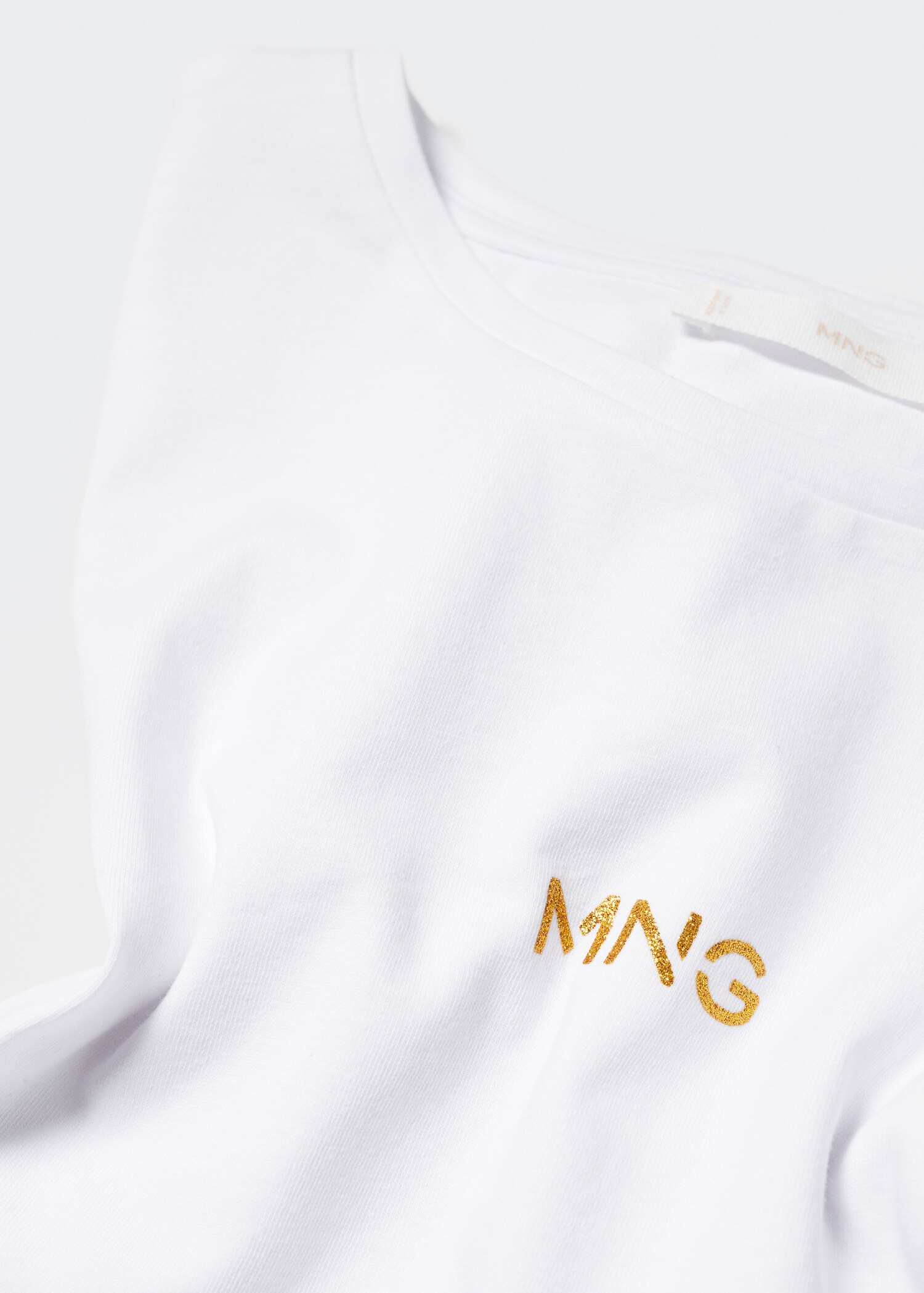 Metallic logo T-shirt - Details of the article 8