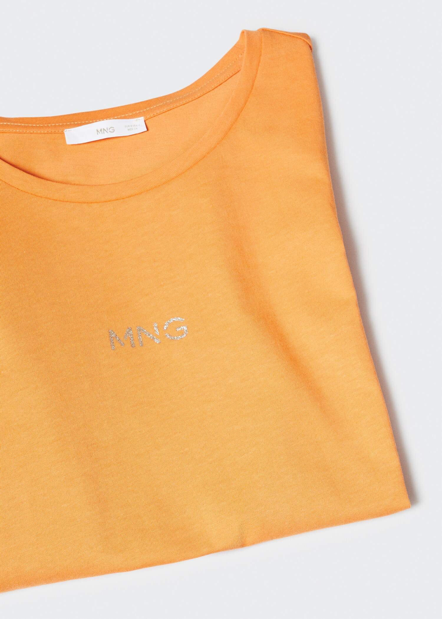 Metallic logo T-shirt - Details of the article 8