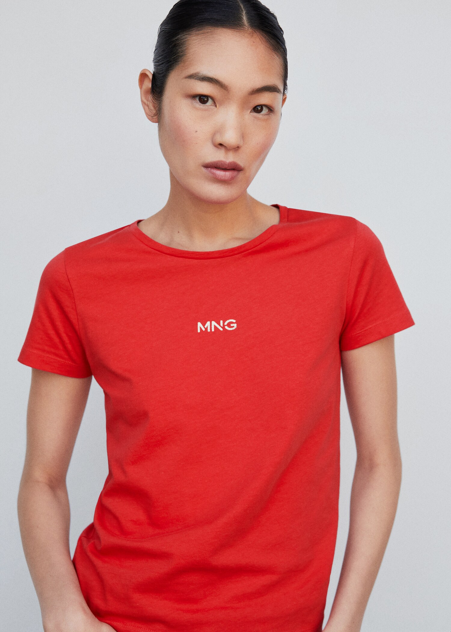 Metallic logo T-shirt - Details of the article 1
