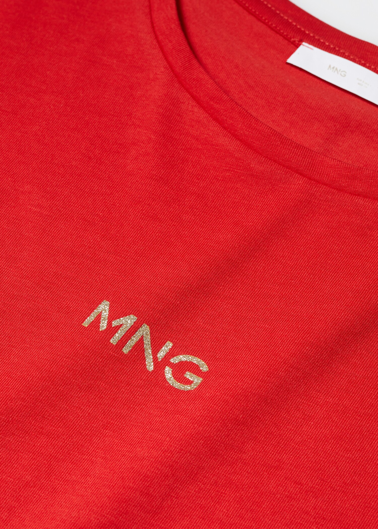 Metallic logo T-shirt - Details of the article 8