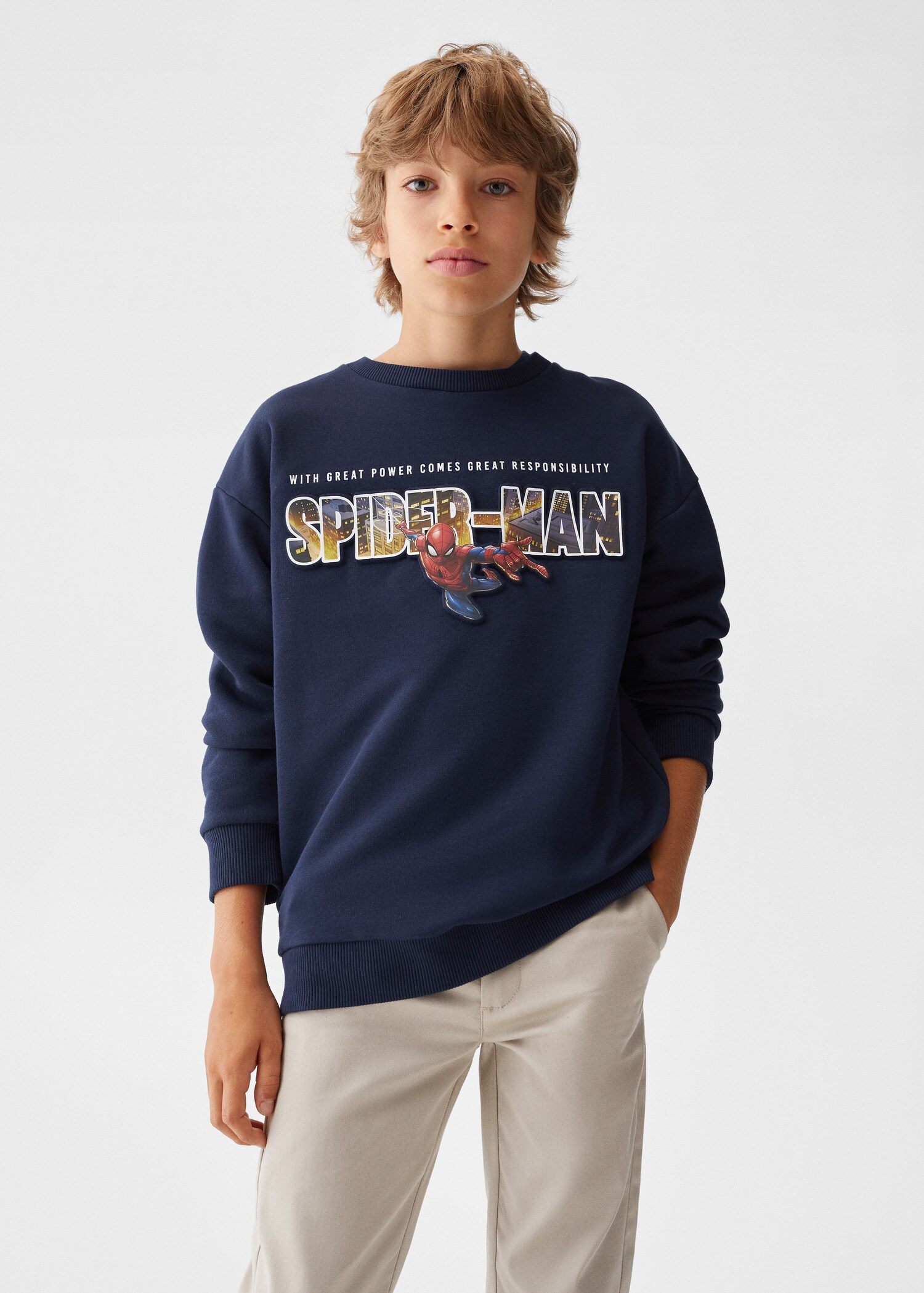Spider-Man hoodie - Medium plane