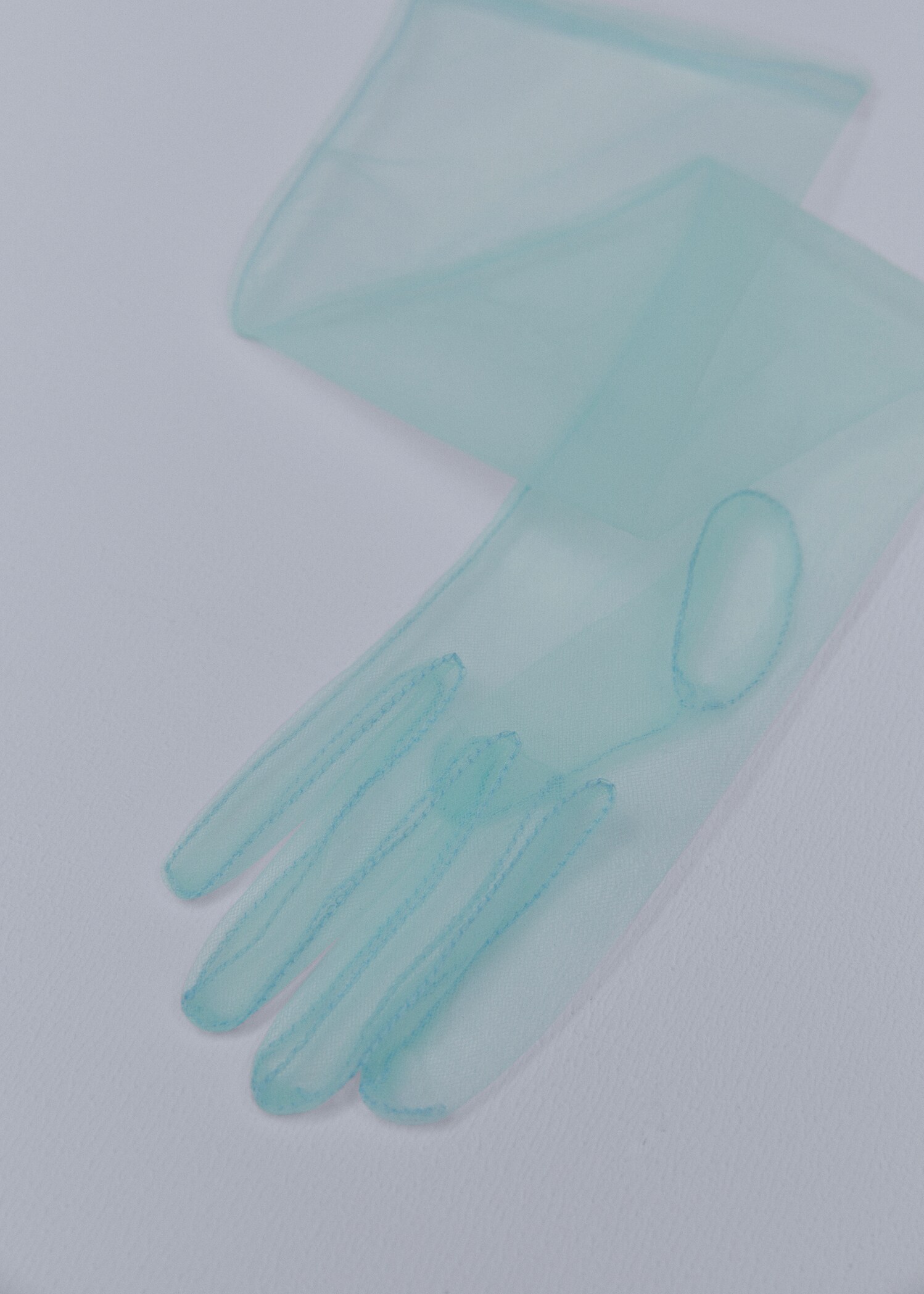 Gants longs en tulle - Détail de l'article 1