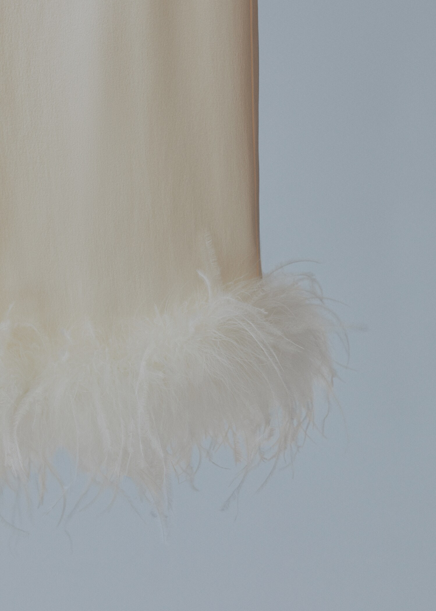 Satijnen broek met verendetail - Detail van het artikel 8