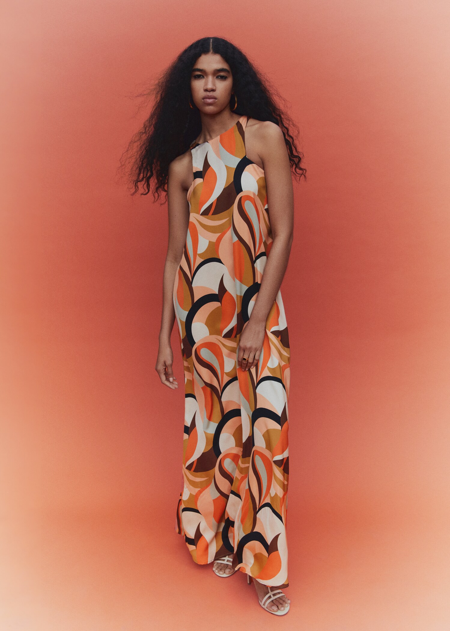 Vestido halter estampado - Pormenor do artigo 6