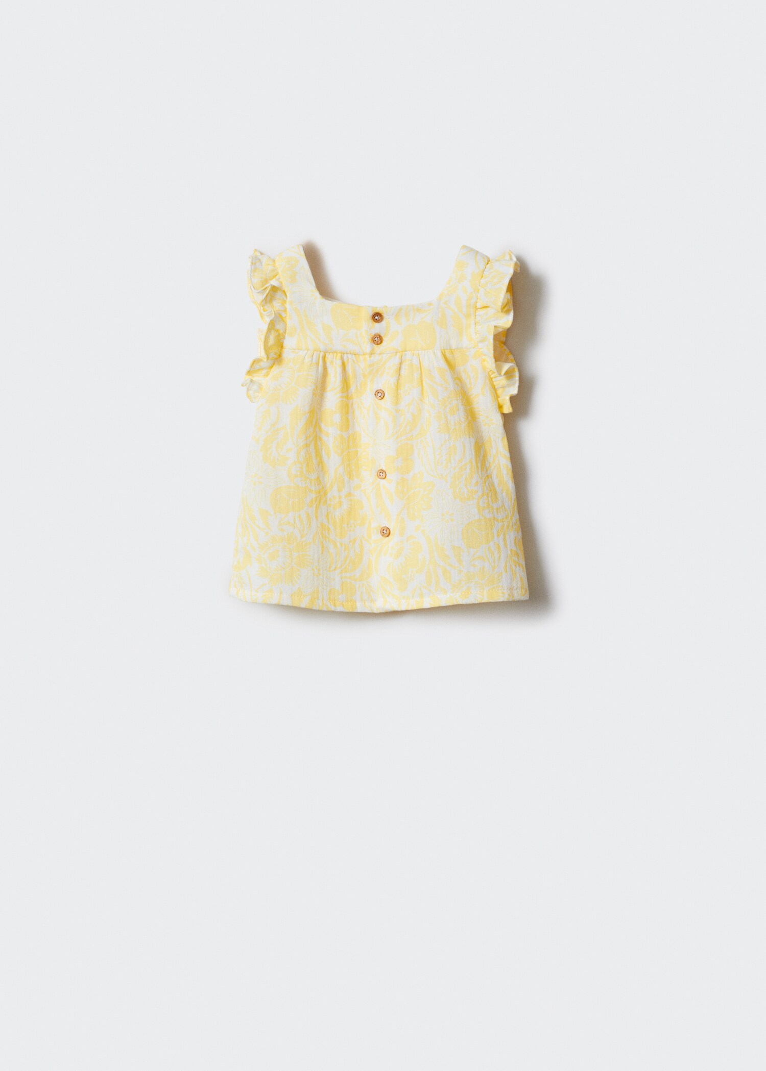 Blusa estampada algodão - Verso do artigo