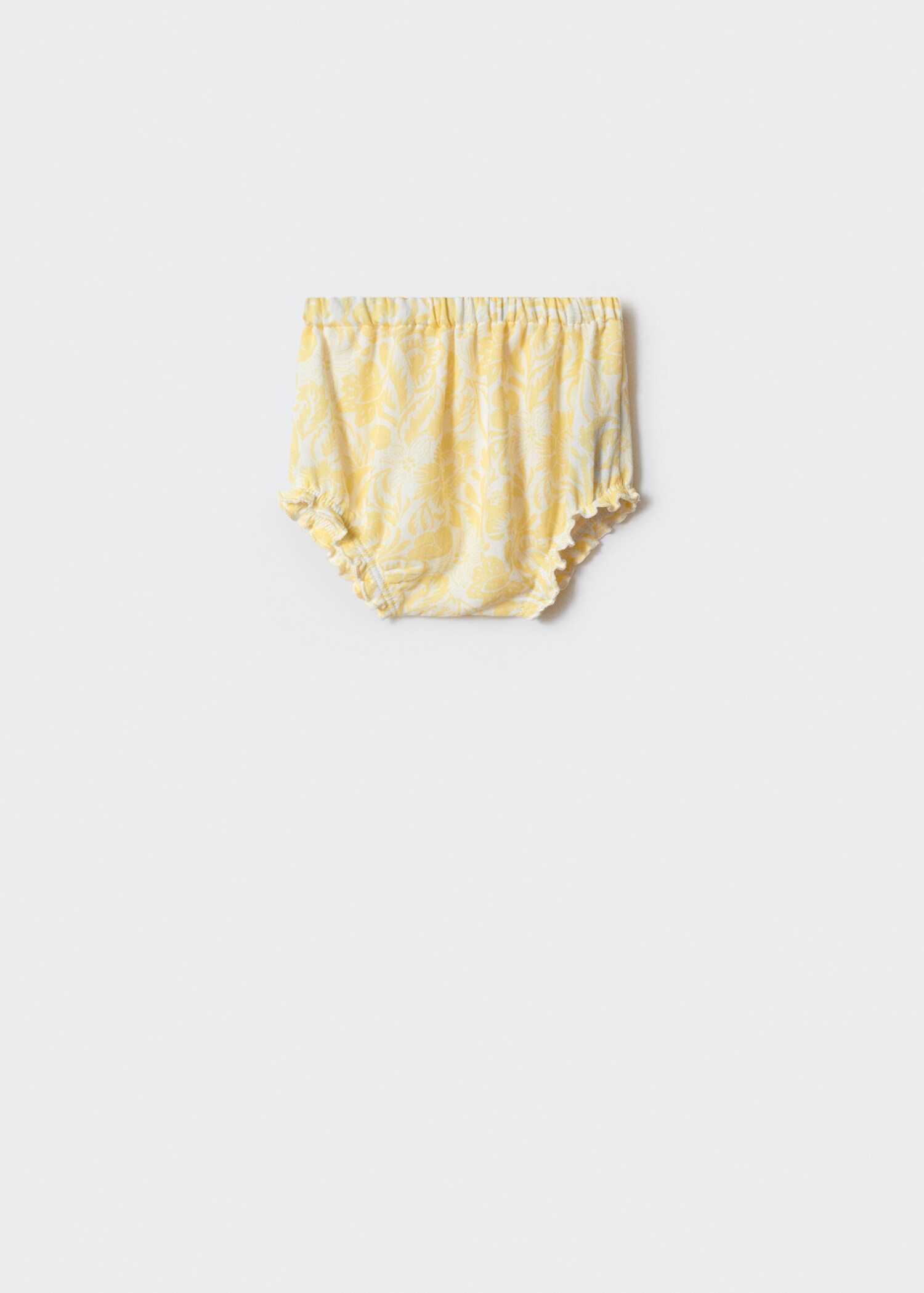 Pantaloni scurți din bumbac imprimat - Spatele articolului