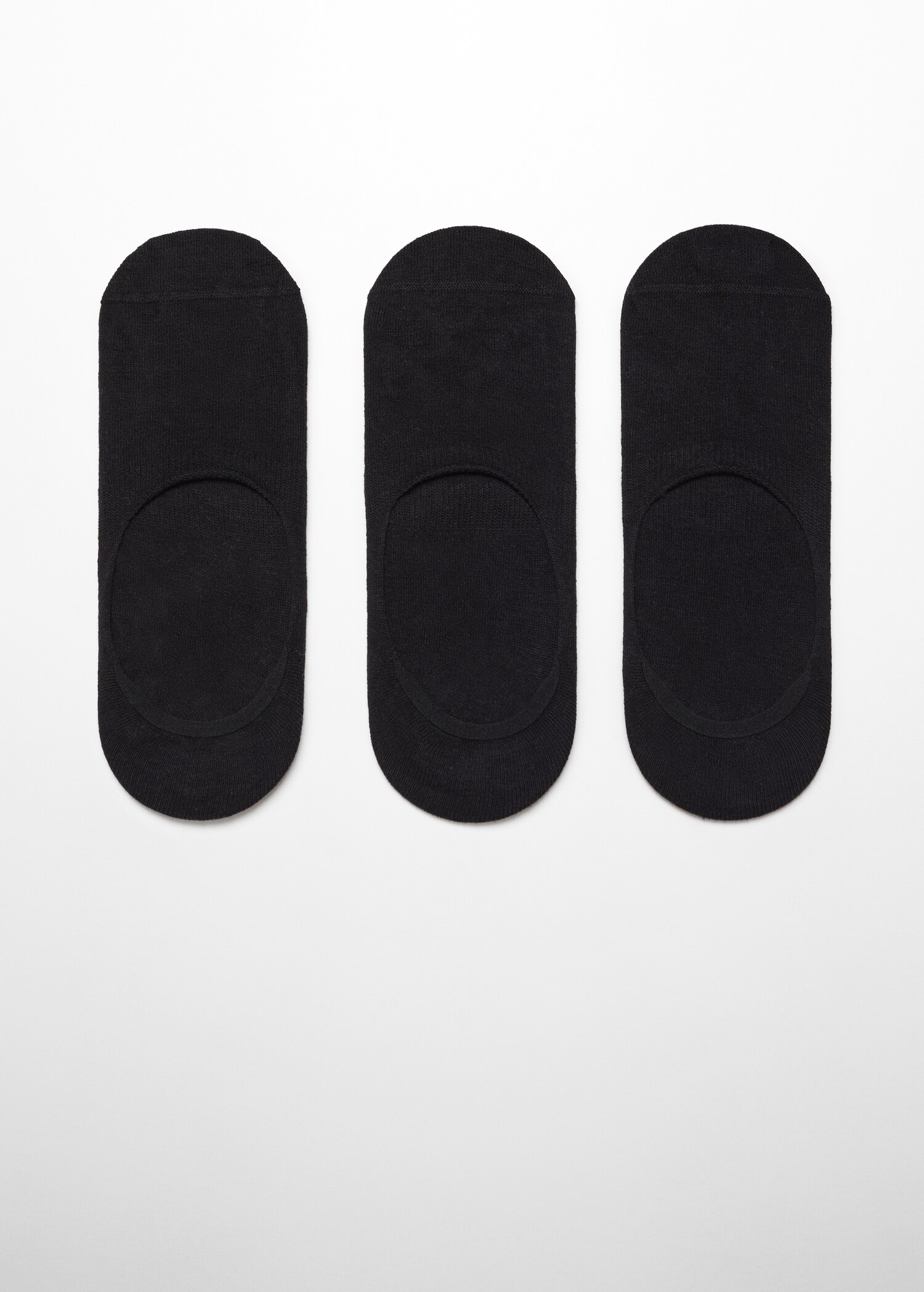 3-pack of invisible socks - Article without model