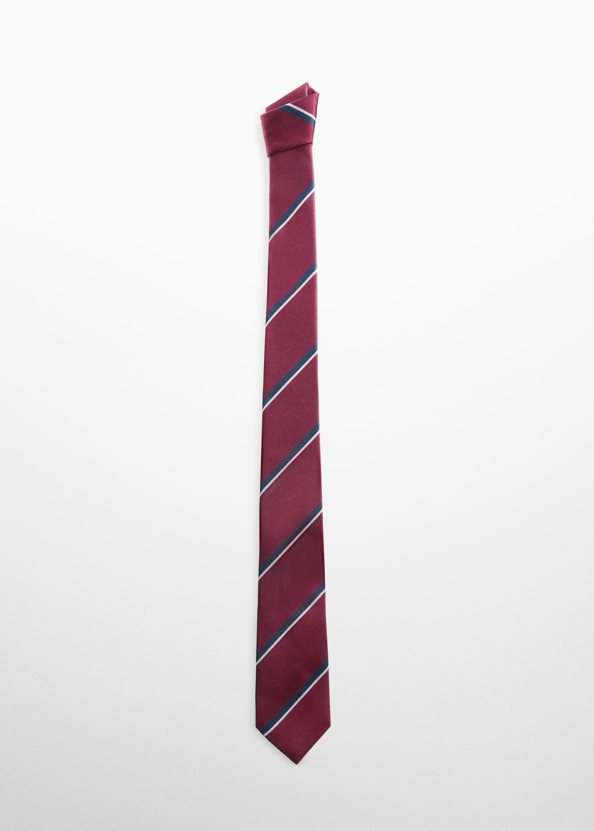 Stripes printed tie - Article without model