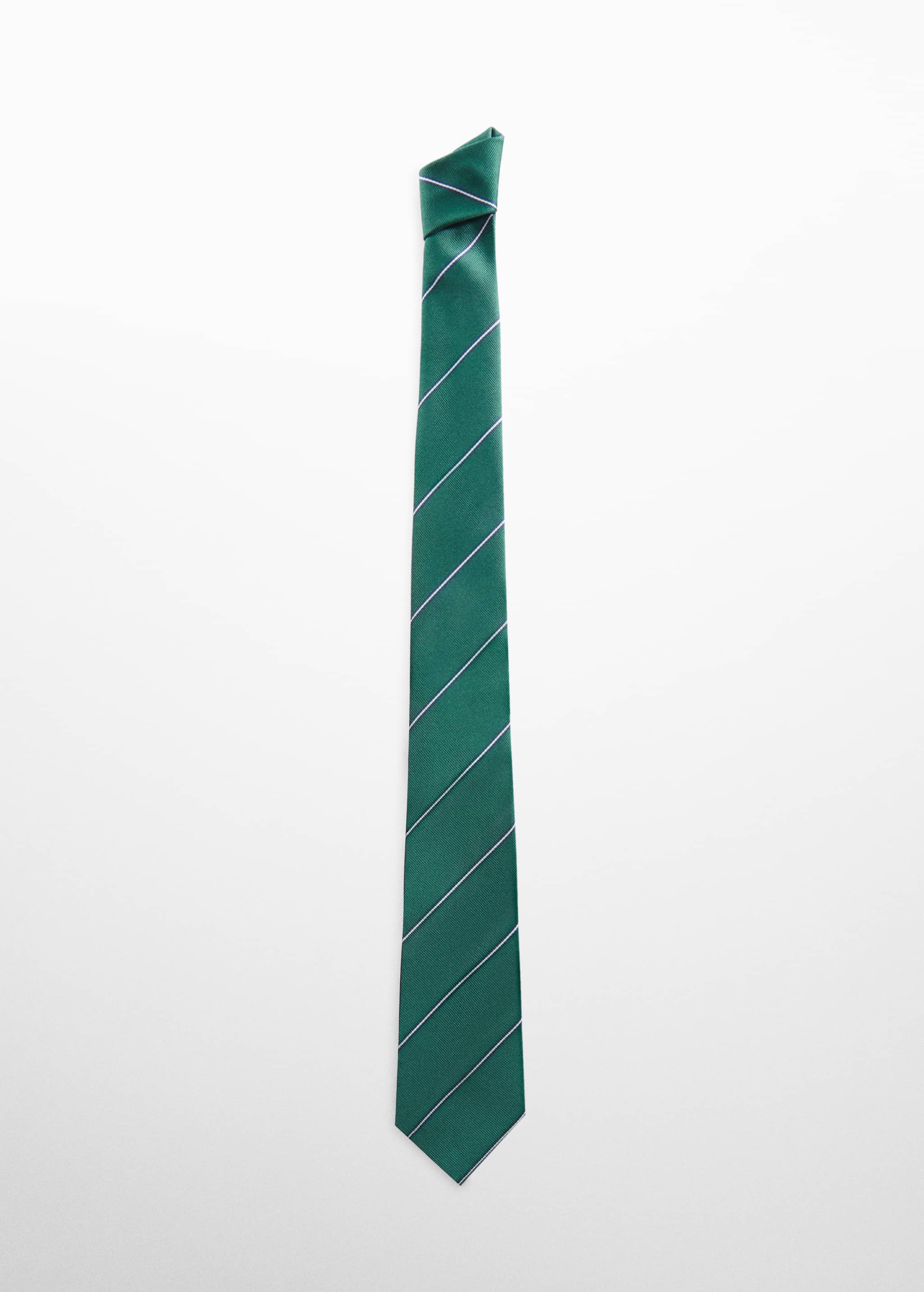 ربطة عنق طباعة مخططة - منتج دون نموذج