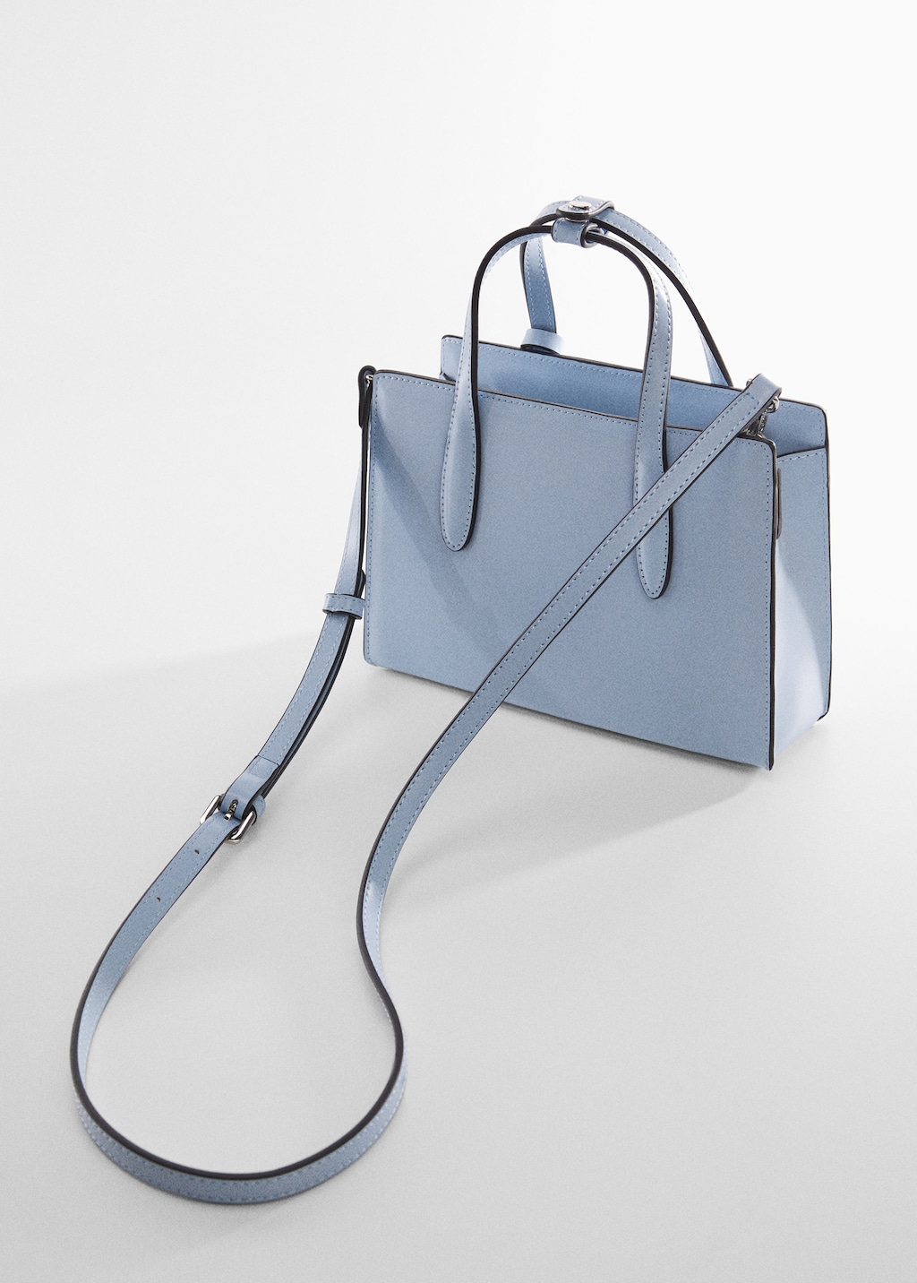 Mango saffiano bag sale