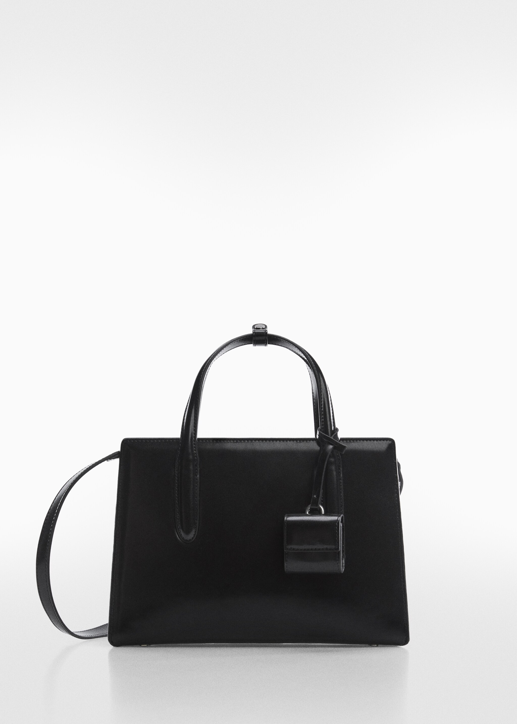 Saffiano-effect shopper bag - Articol fără model