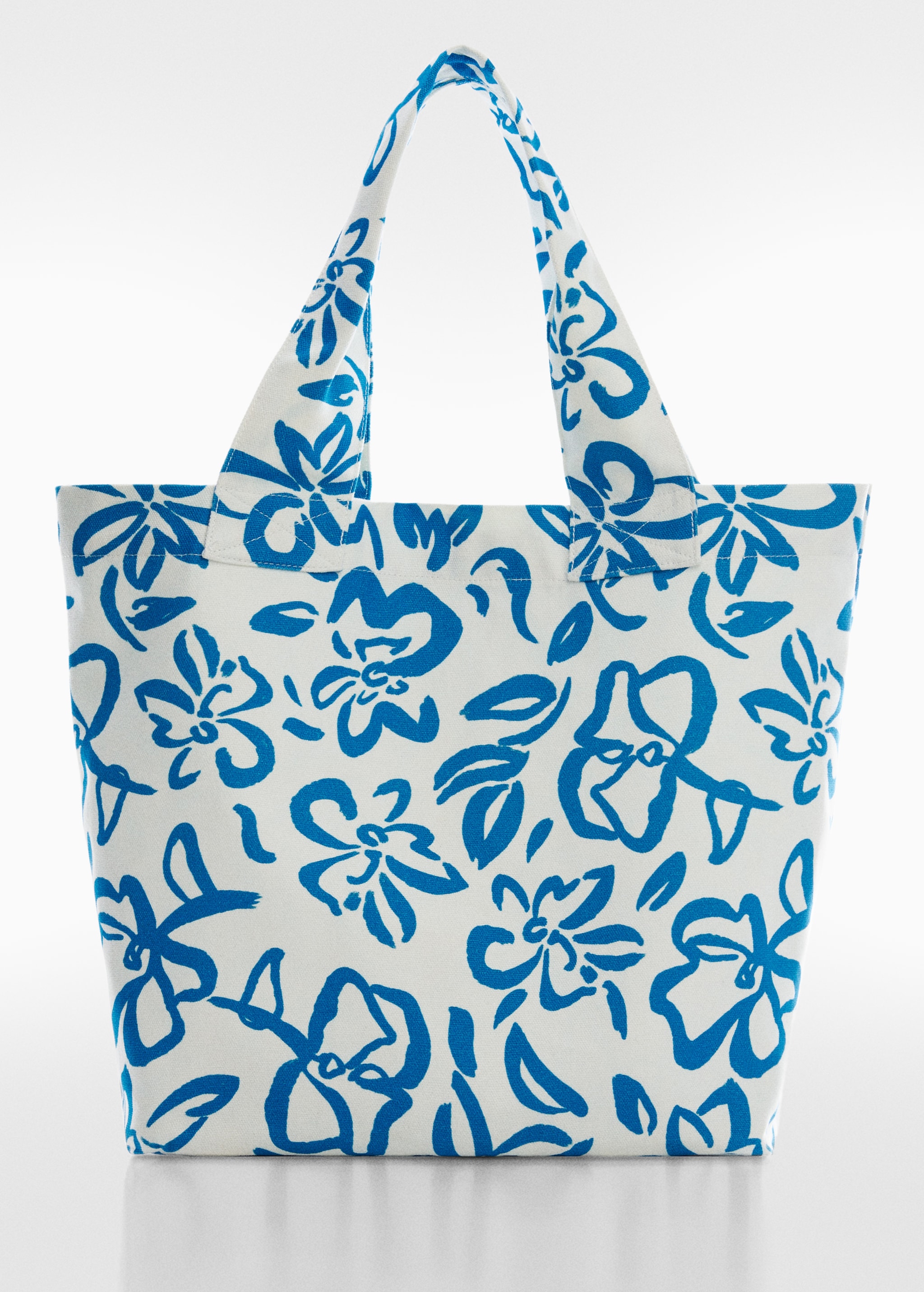 Floral tote bag MANGO Nigeria - Main Image