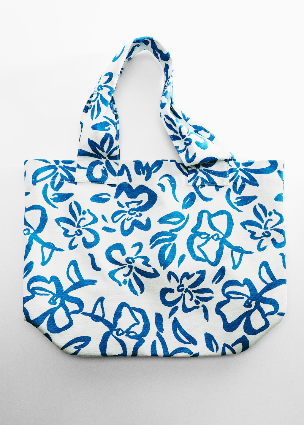 Floral tote bag