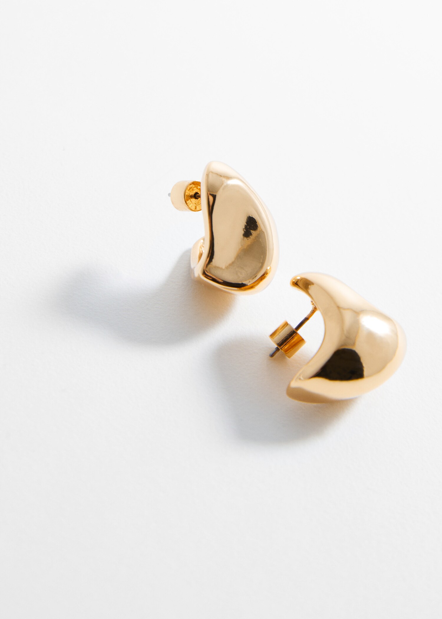 Twisted earrings - Medium plane