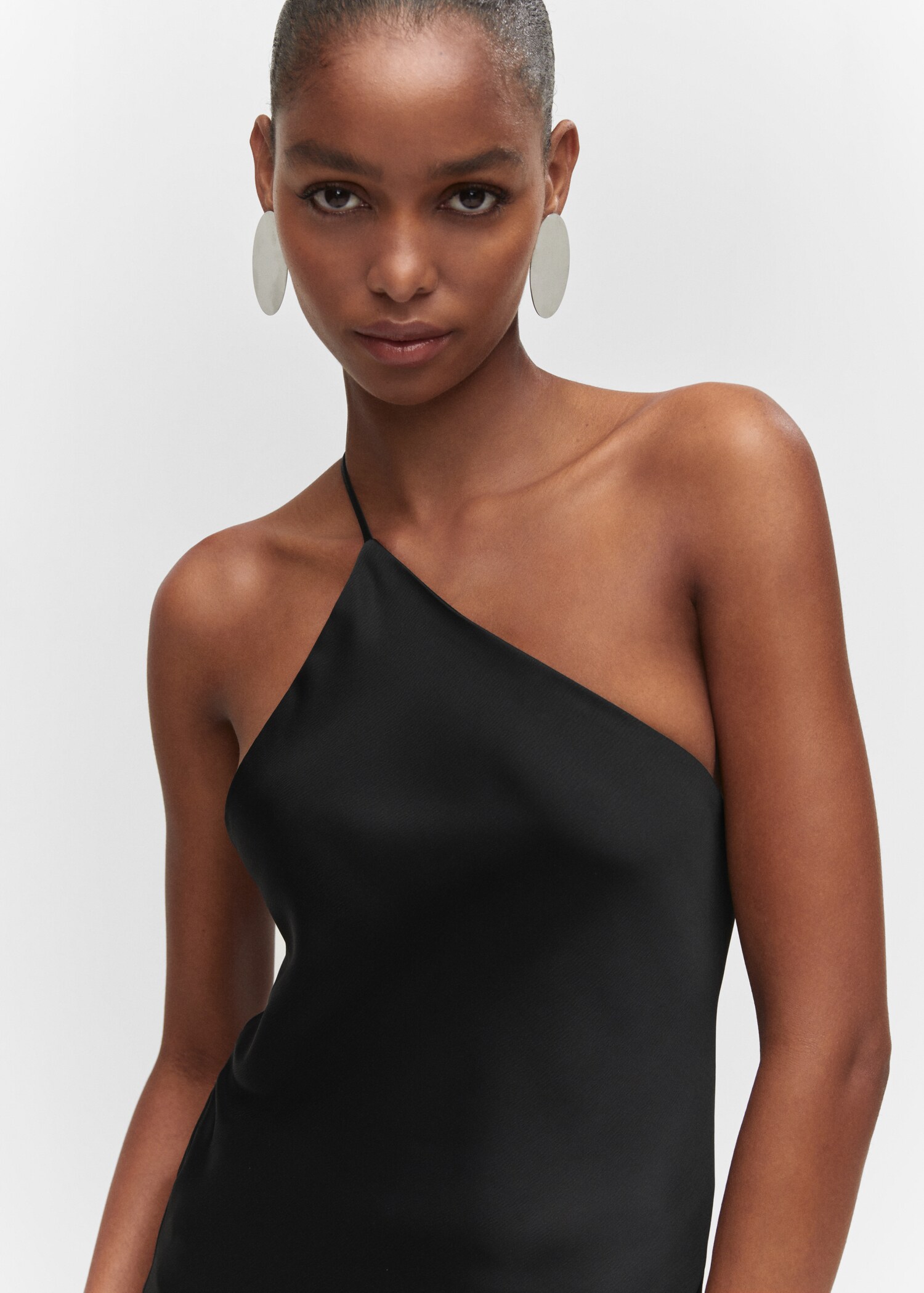 Robe satinée dos nu - Détail de l'article 1