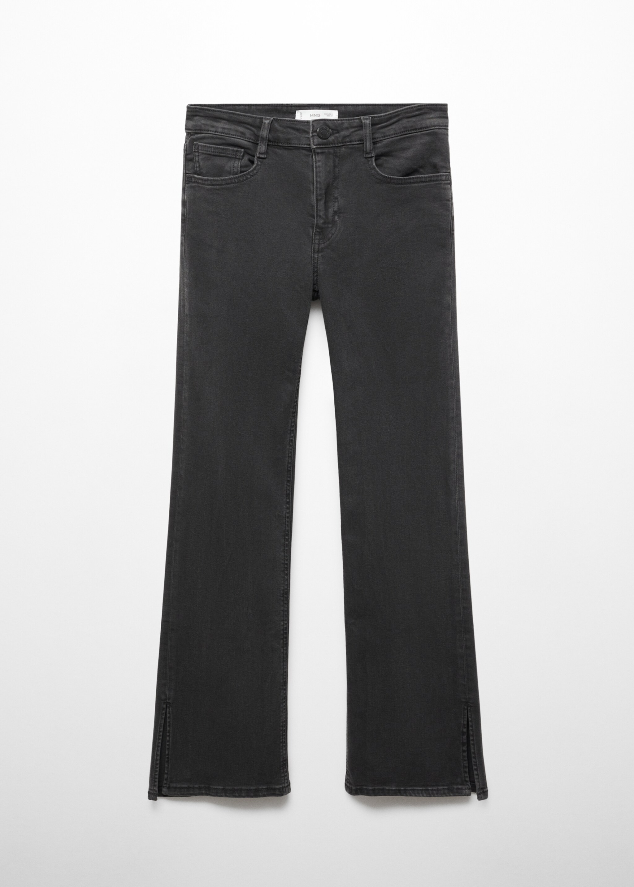 Flared jeans with opening - Article without model