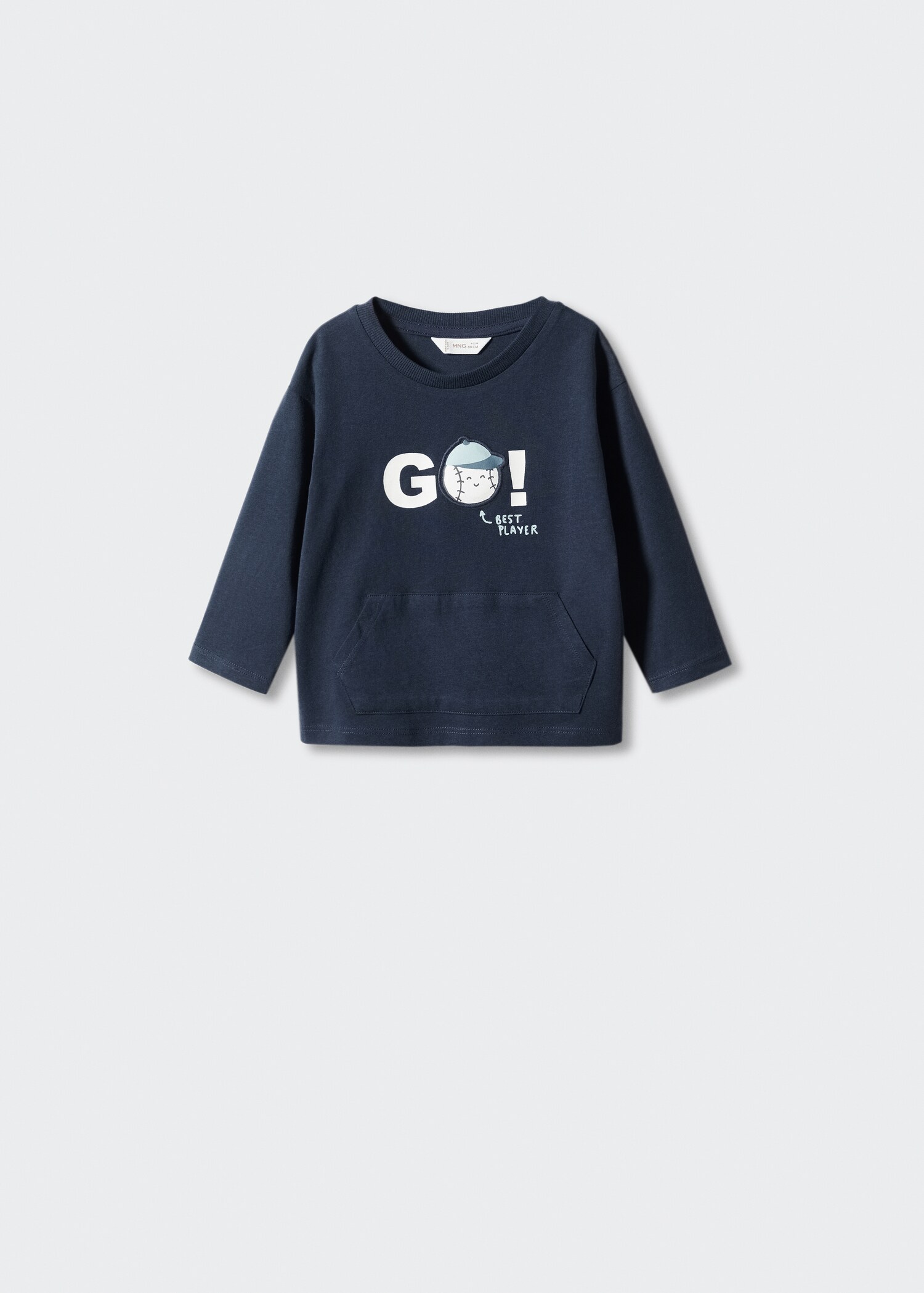 Camiseta manga larga estampada - Artículo sin modelo