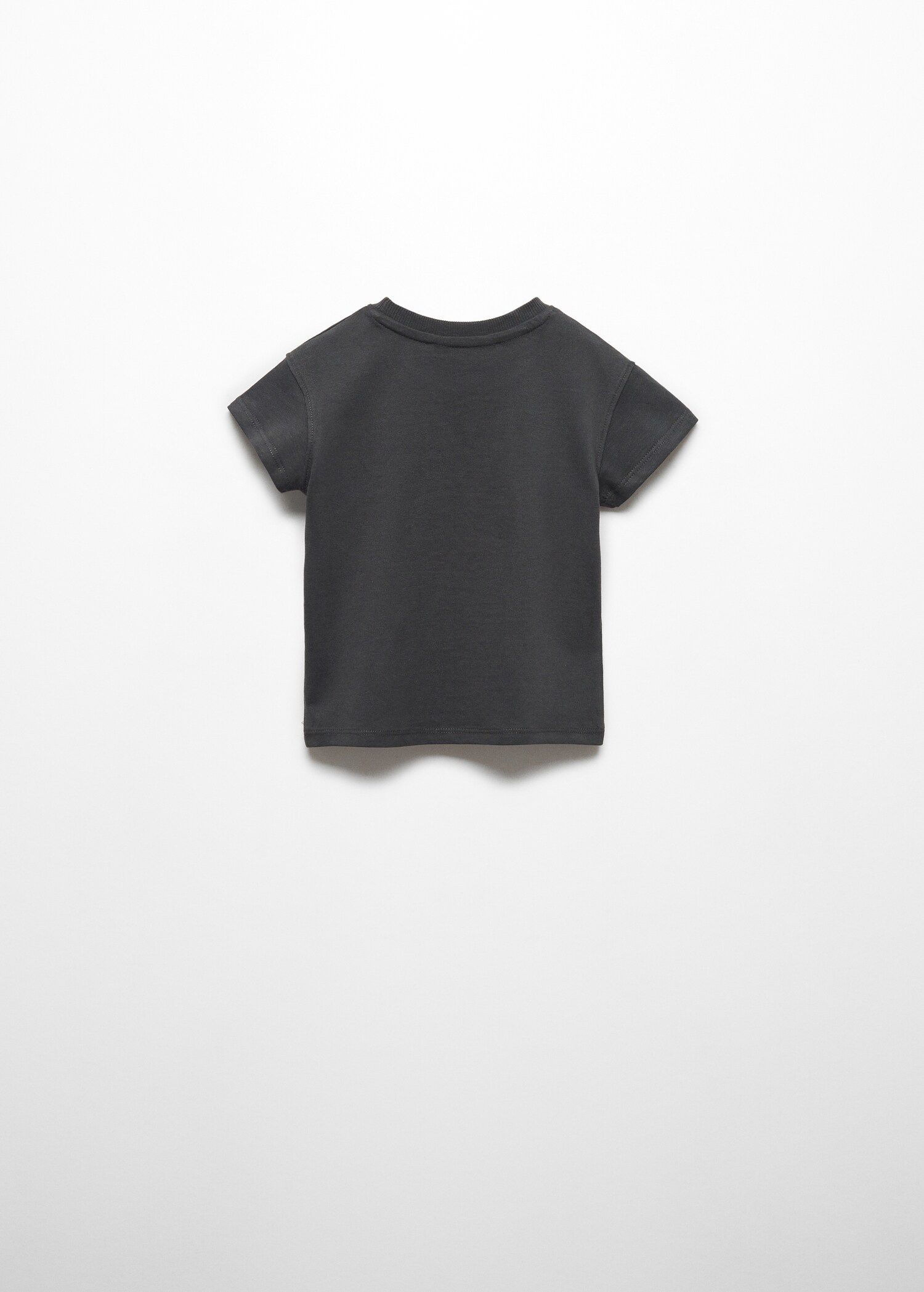 T-shirt with print drawing  - Reverse of the article