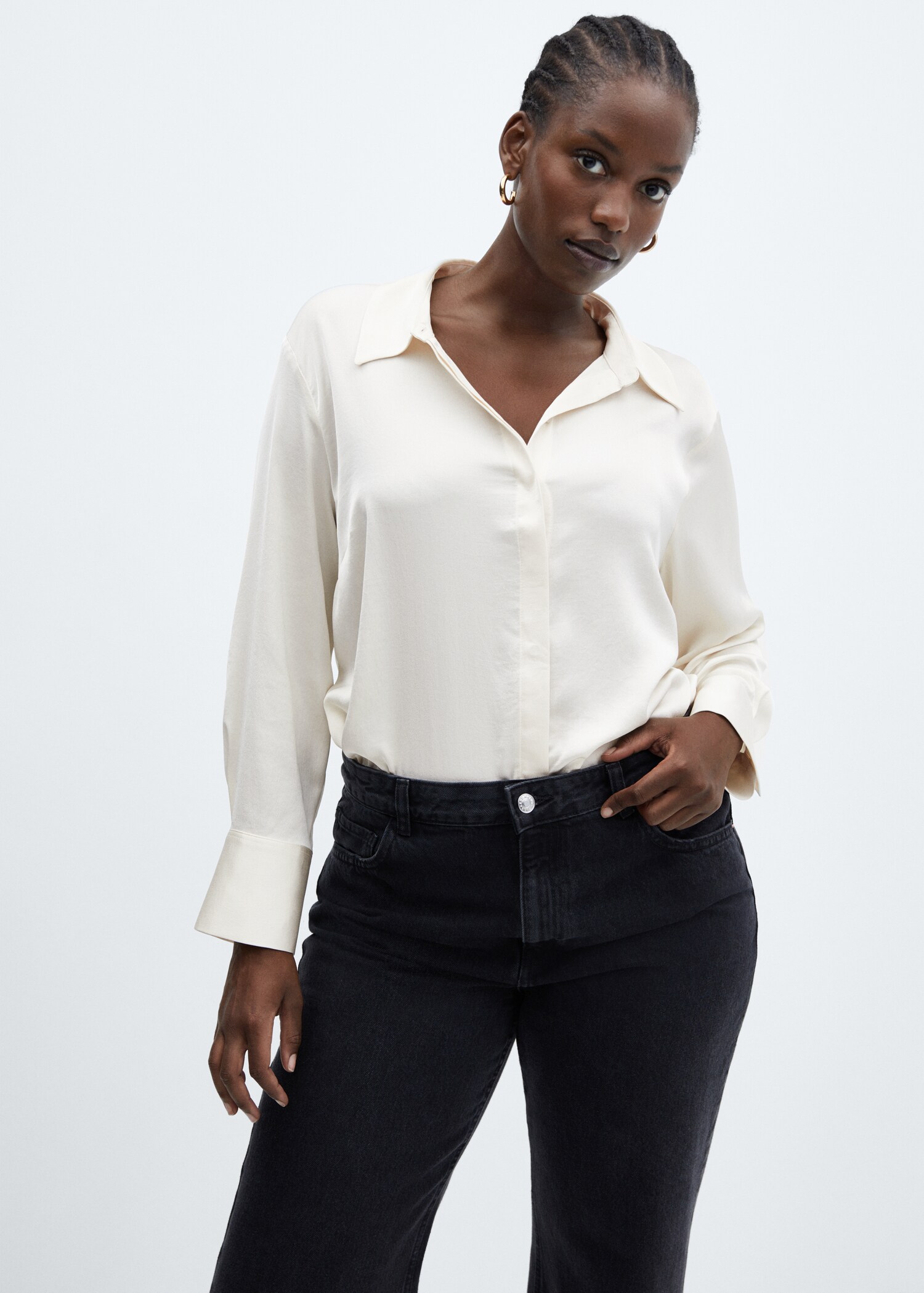 Chemise fluide satinée - Détail de l'article 5
