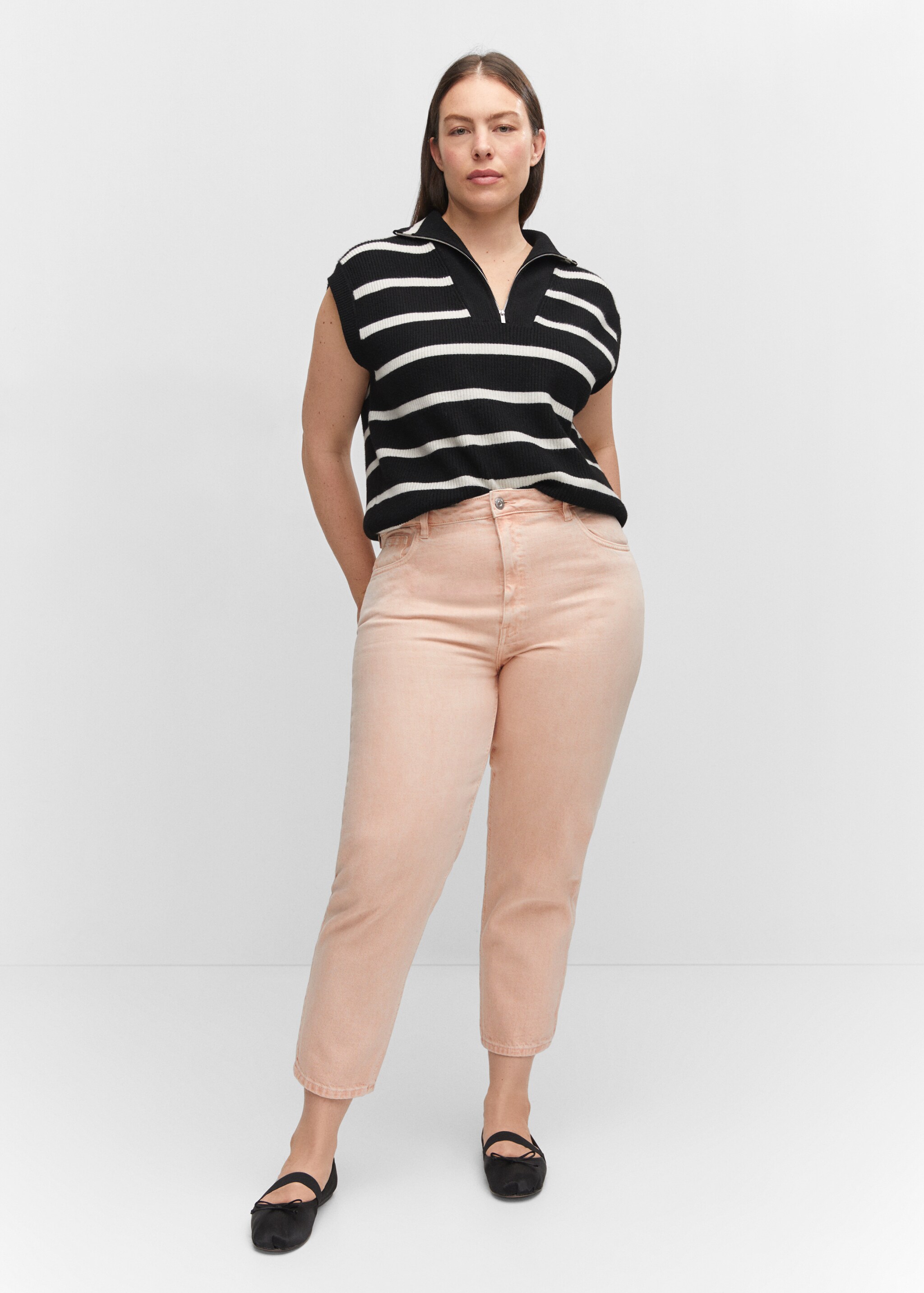 Mom high-waist jeans - Details of the article 3