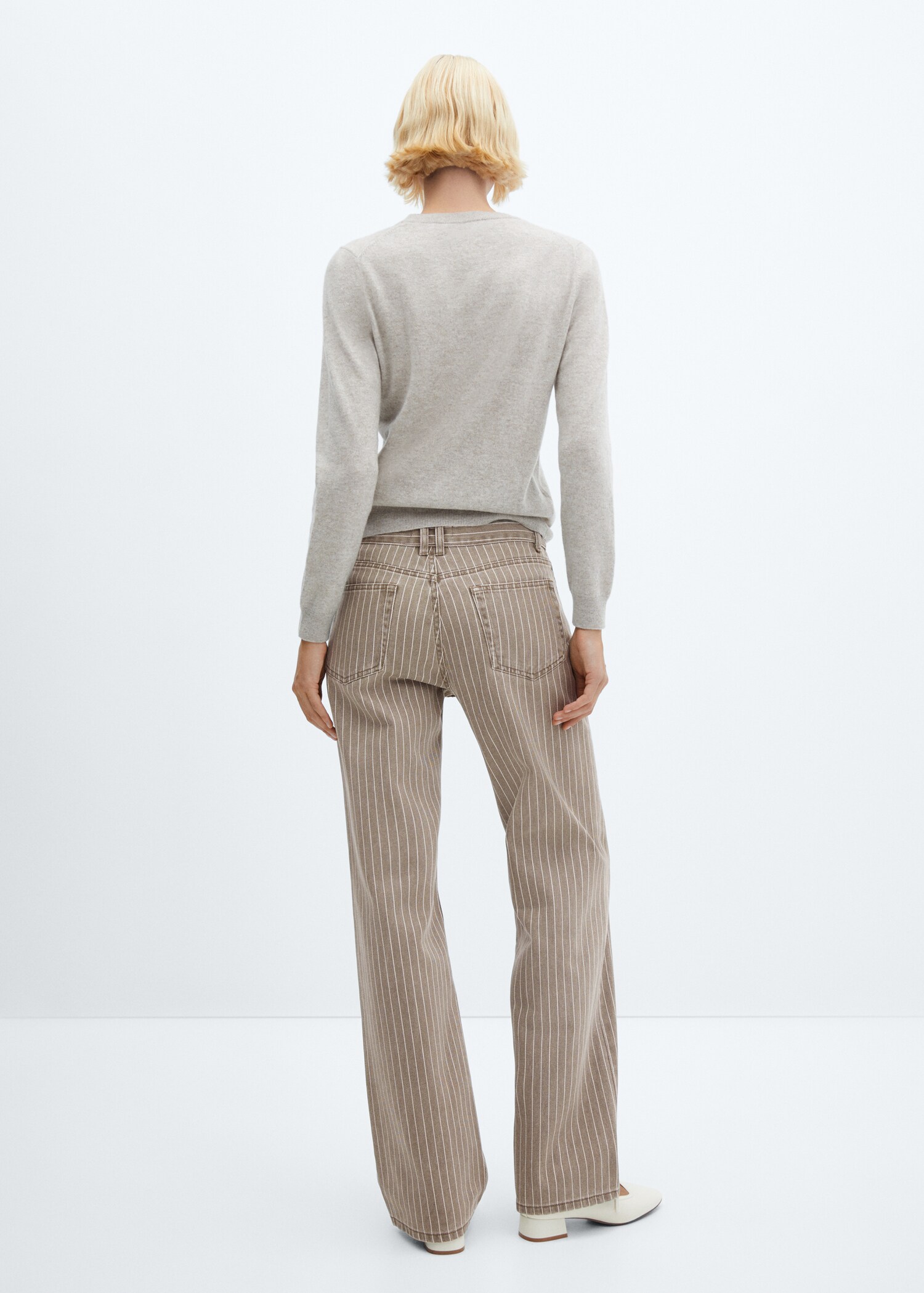 Jeans wideleg raya diplomática - Reverso del artículo