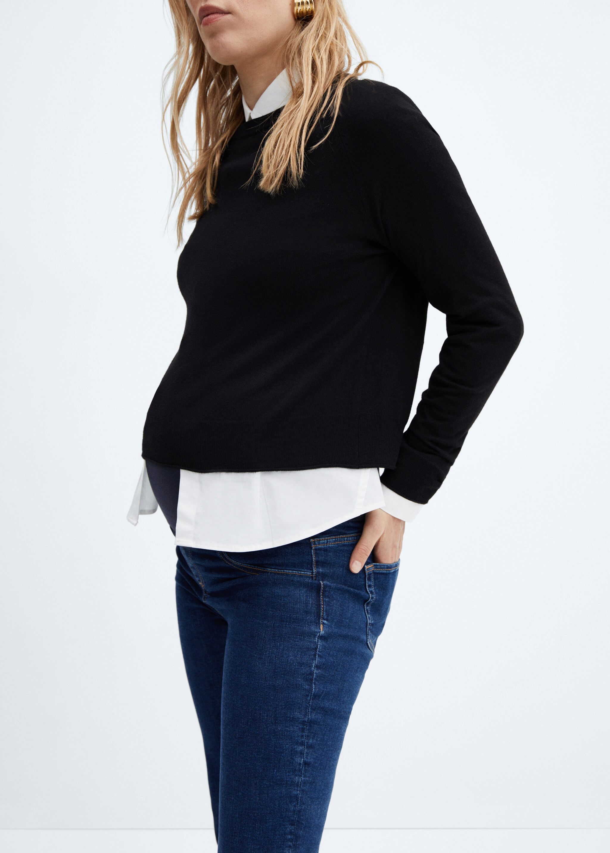 Maternity flared jeans - Details of the article 6