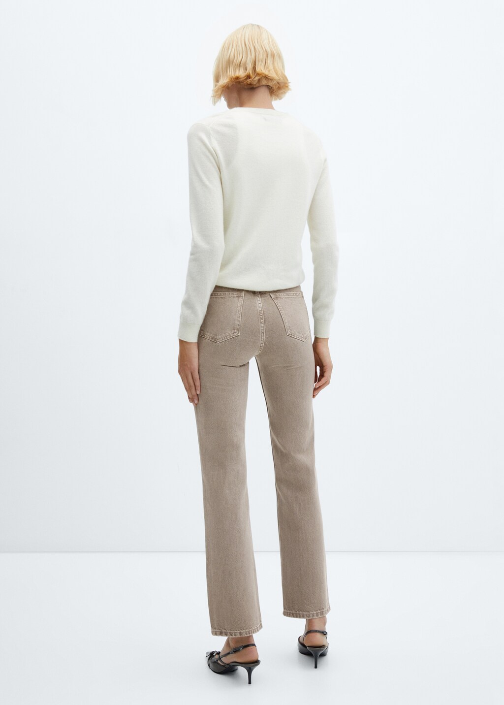 Mid-rise straight jeans - Women | MANGO Japan Mid-rise straight jeans - Women | MANGO Japan